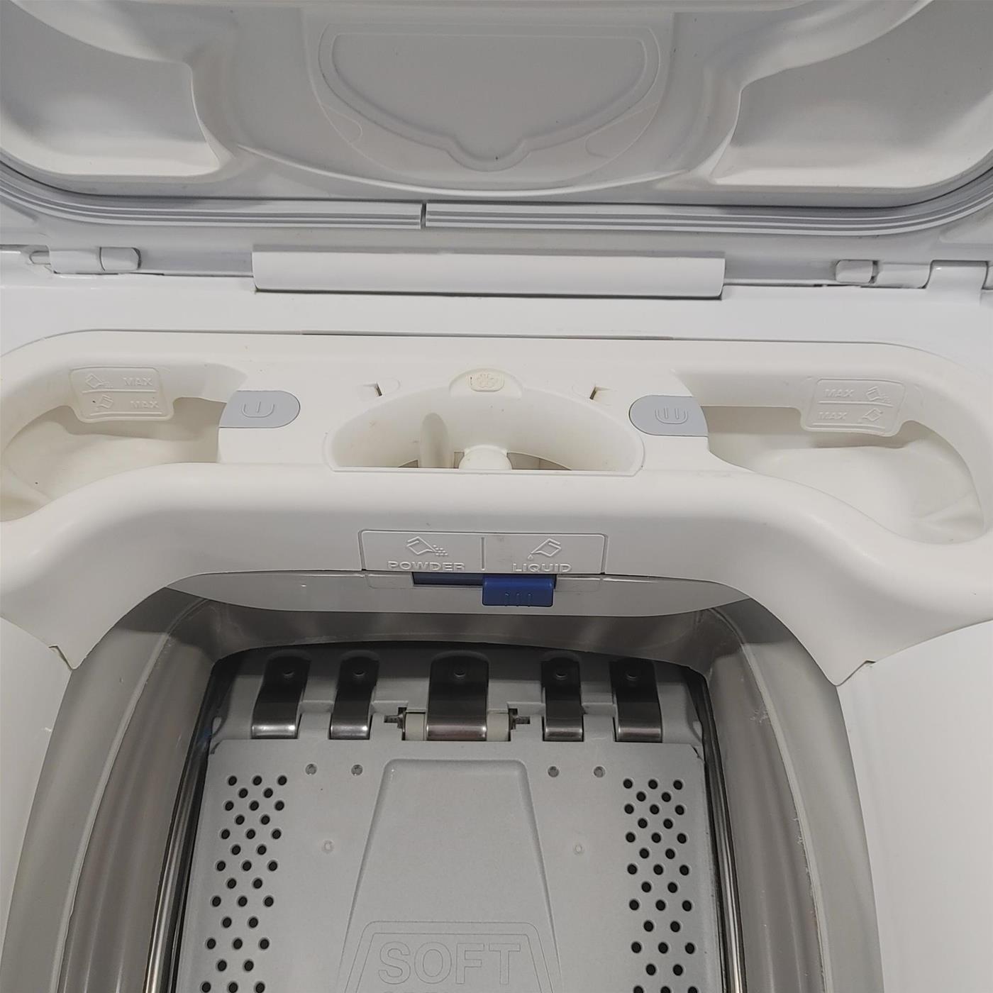 Lavatrice Electrolux EWT1276EEW Carica dall'alto 7 kg 1200 giri Bianco