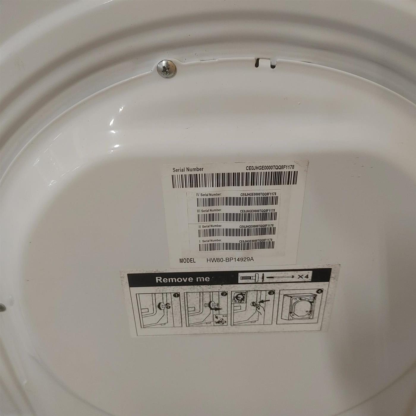 Lavatrice Haier I-Pro Serie 1 HW80-BP14929A-S 8 Kg