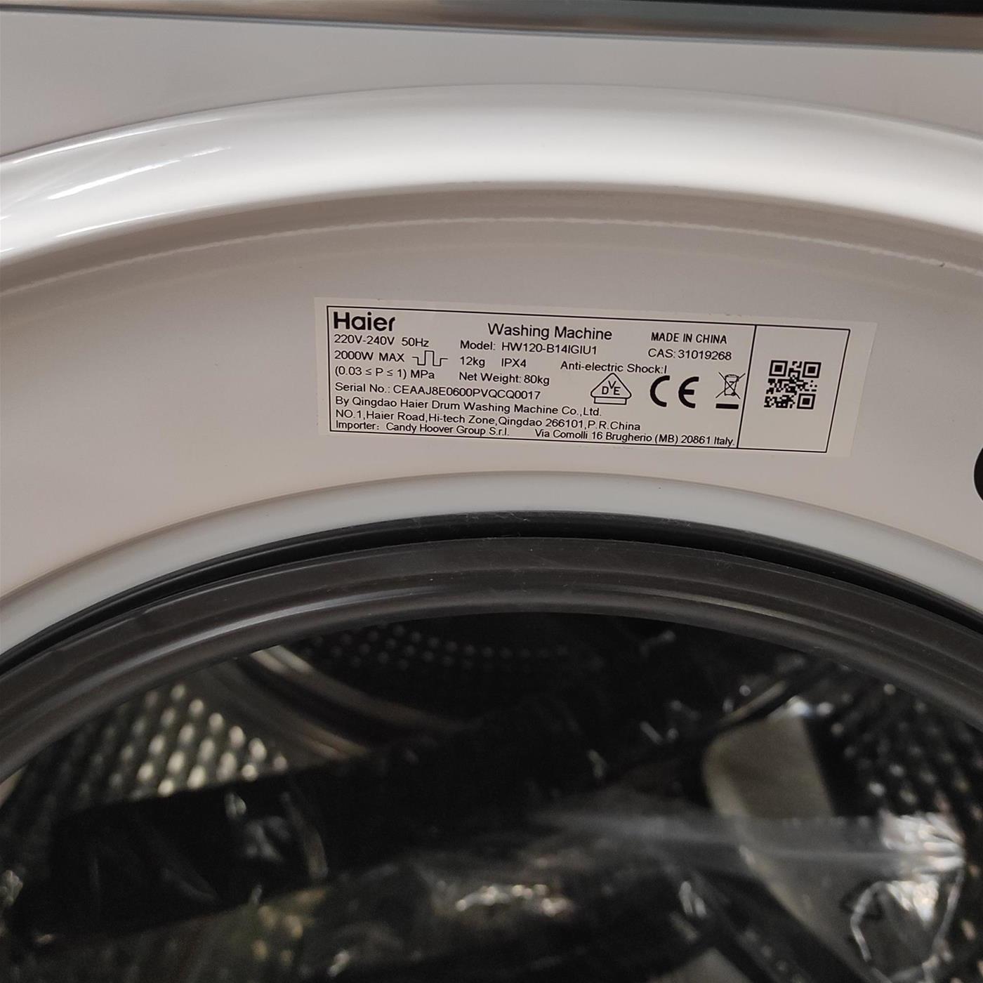 Lavatrice Haier I-Pro Series 7 Plus HW120-B14IGIU1IT 12 Kg