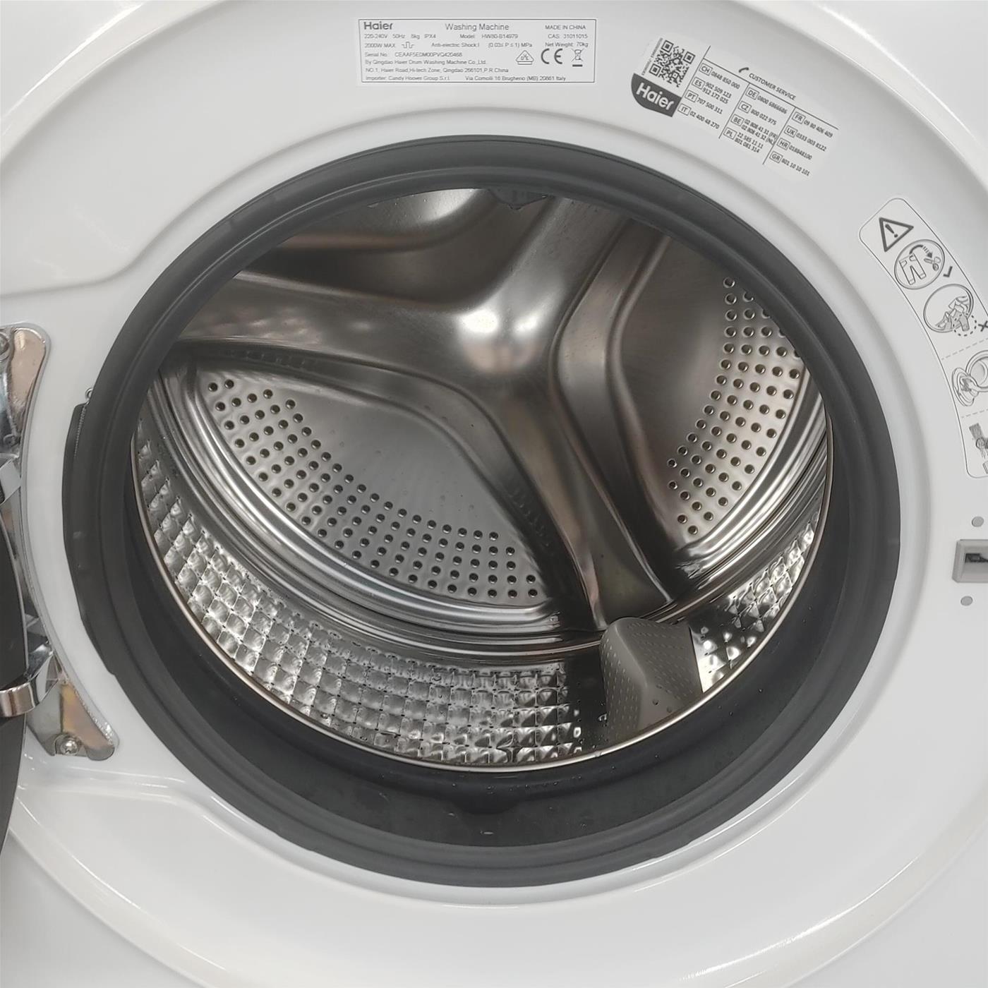 Lavatrice Slim Haier I-Pro Series 7 HW80-B14979-IT Classe A 8 Kg