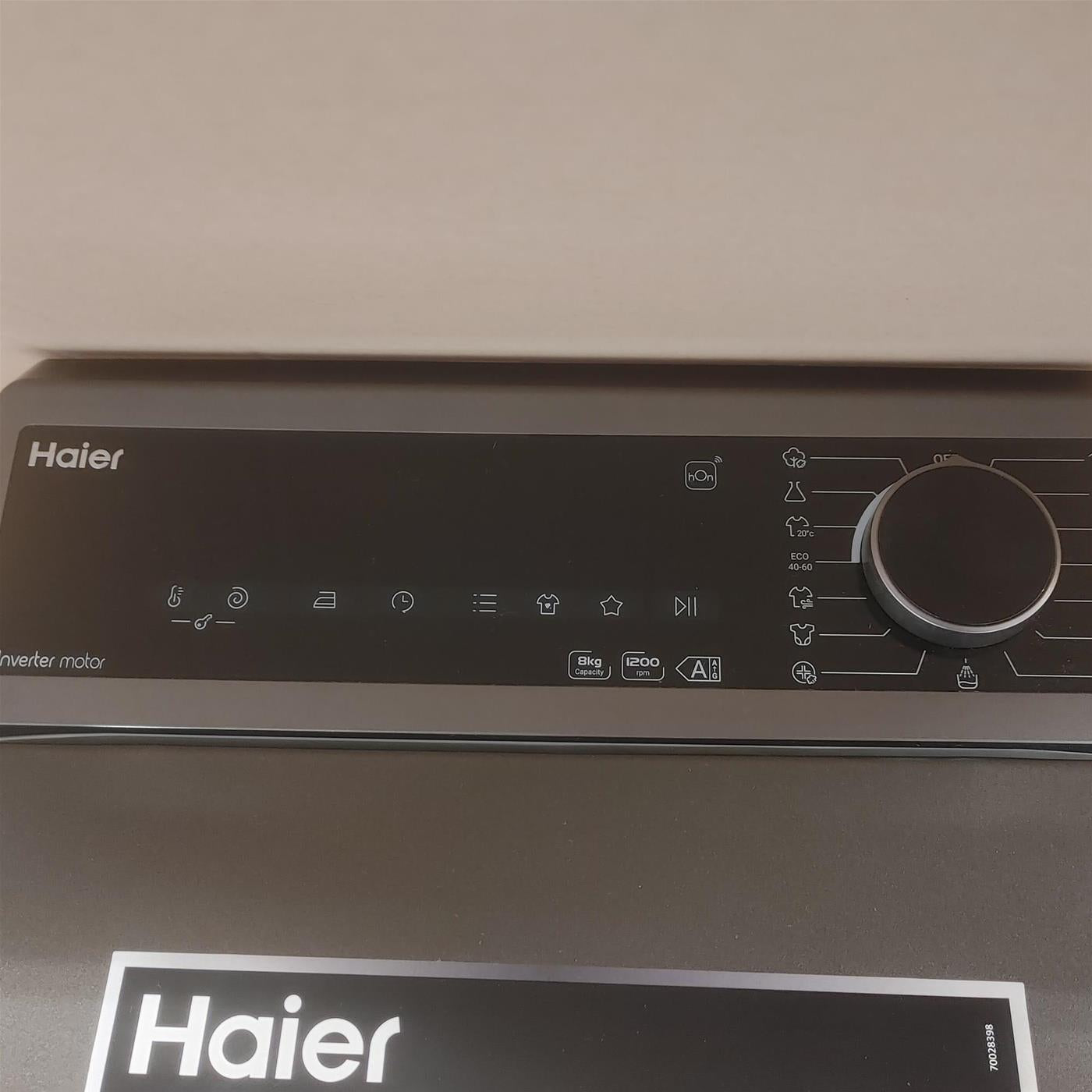 Lavatrice Haier T THASN286TMR5-S Inverter Wi-Fi Classe A 8 Kg