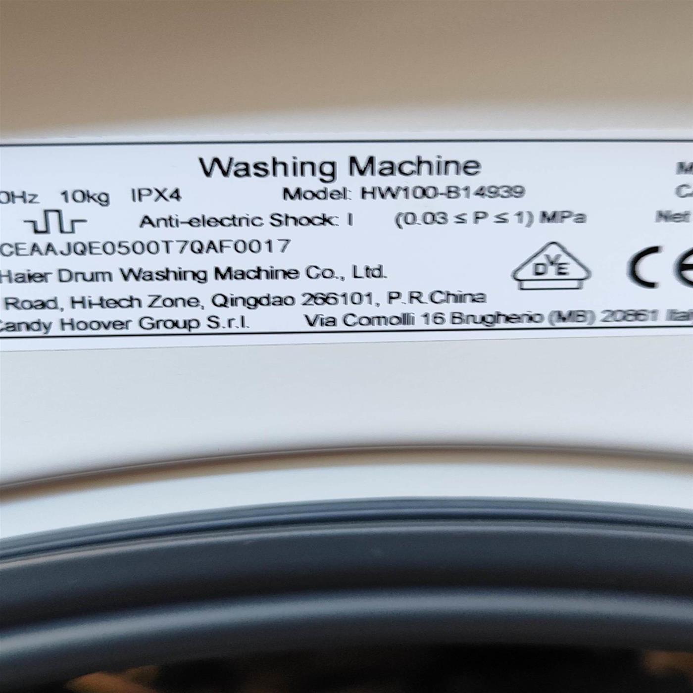 Lavatrice Haier I-Pro Series 3 HW100-B14939 Classe A 10 Kg
