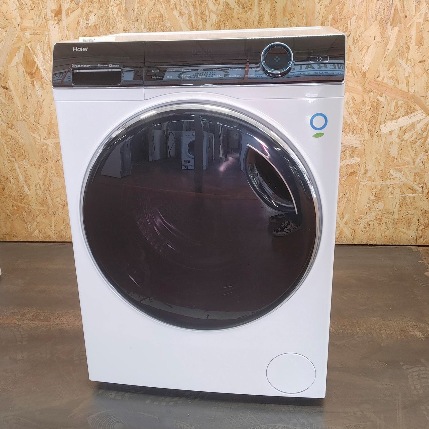 Lavasciuga Haier I-Pro Series 7 HWD80-B14979 Libera installazione Caricamento frontale Bianco D