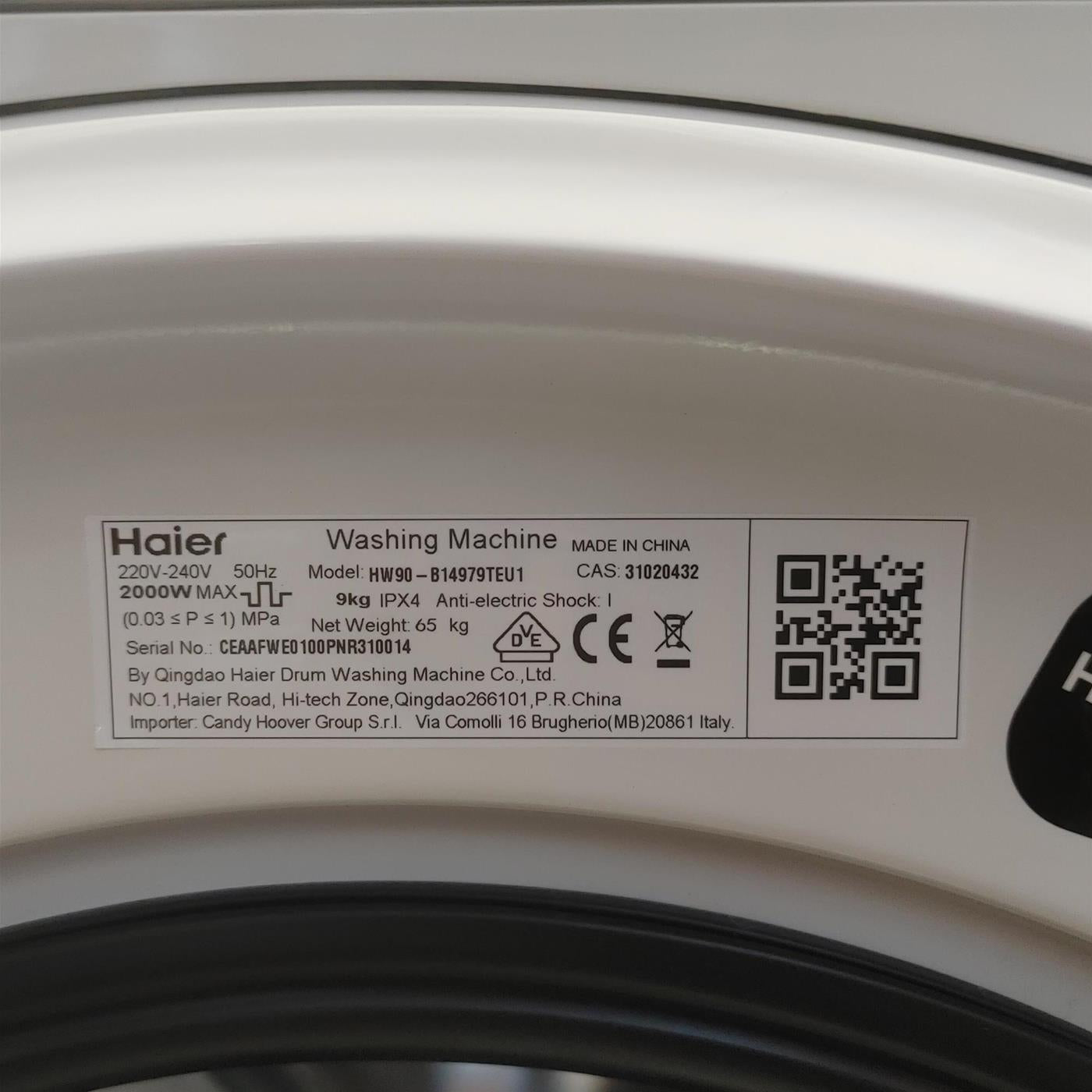 Lavatrice Haier I-Pro Series 7 HW90-B14979  9 Kg