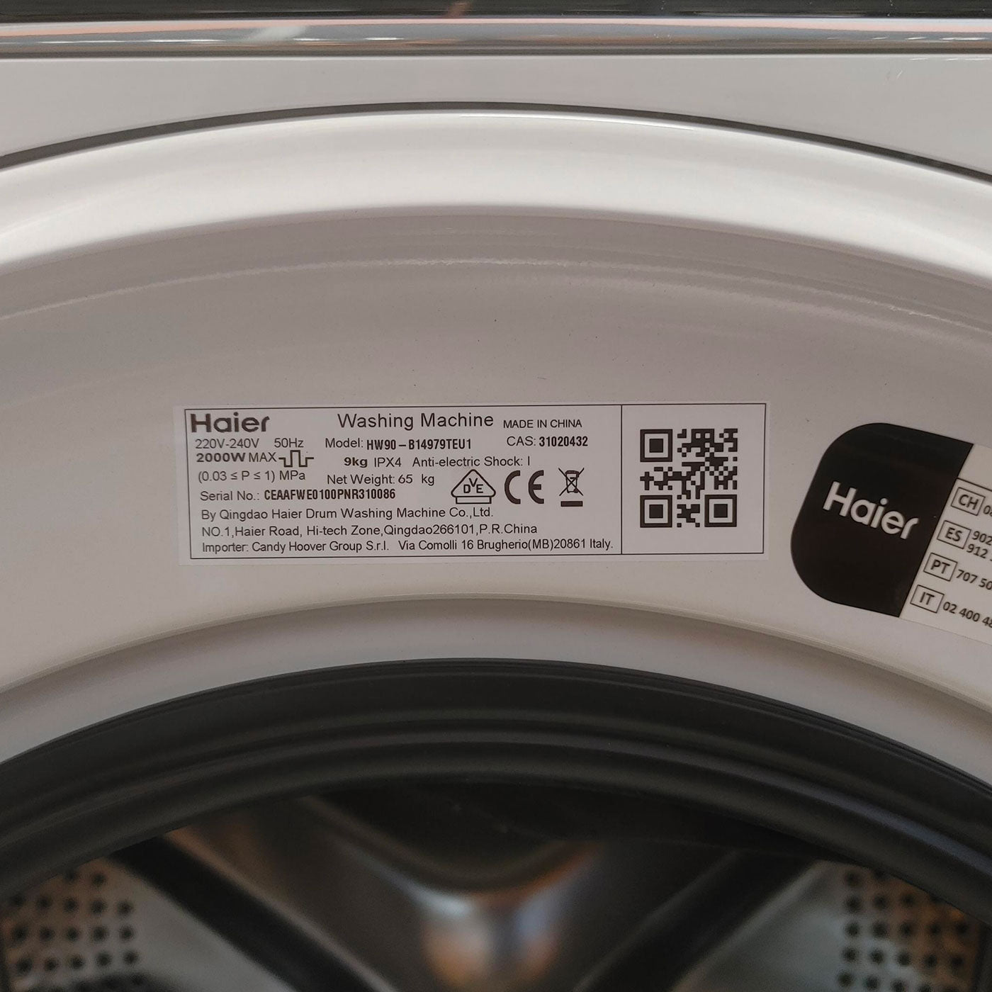Lavatrice Haier I-Pro Series 7 HW90-B14979  9 Kg