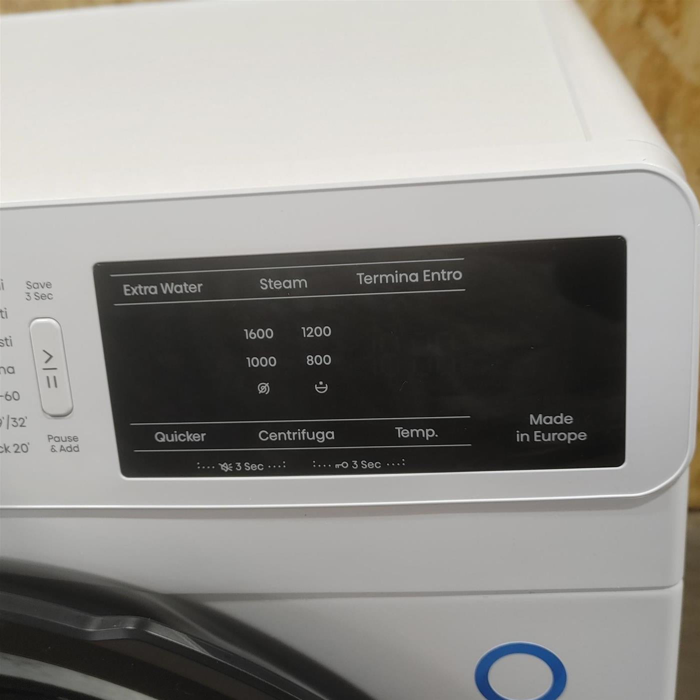 Lavatrice Hisense WF3V943BW/BLX Classe A 9 Kg