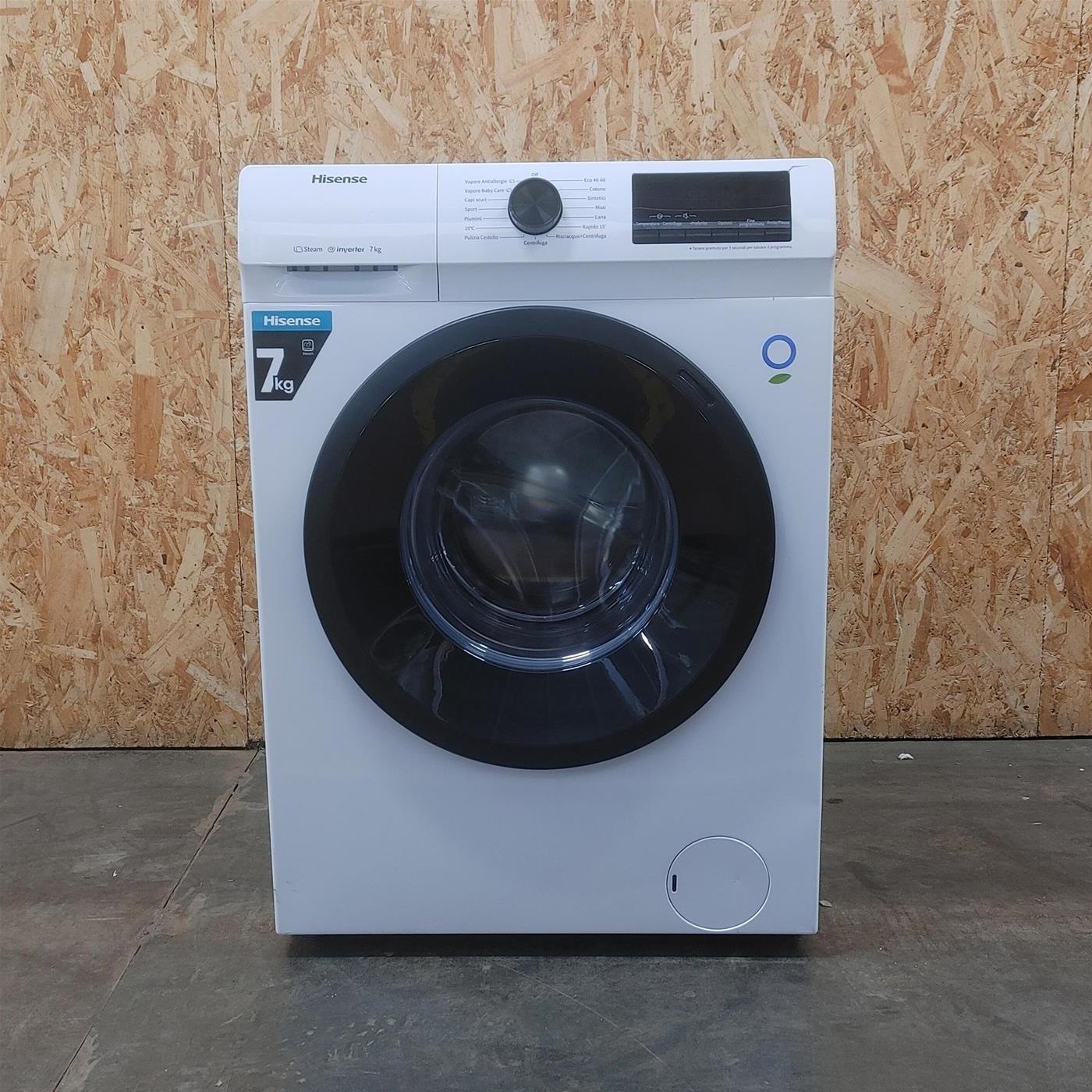 Lavatrice Hisense WFQP701219VM Classe A 7 Kg