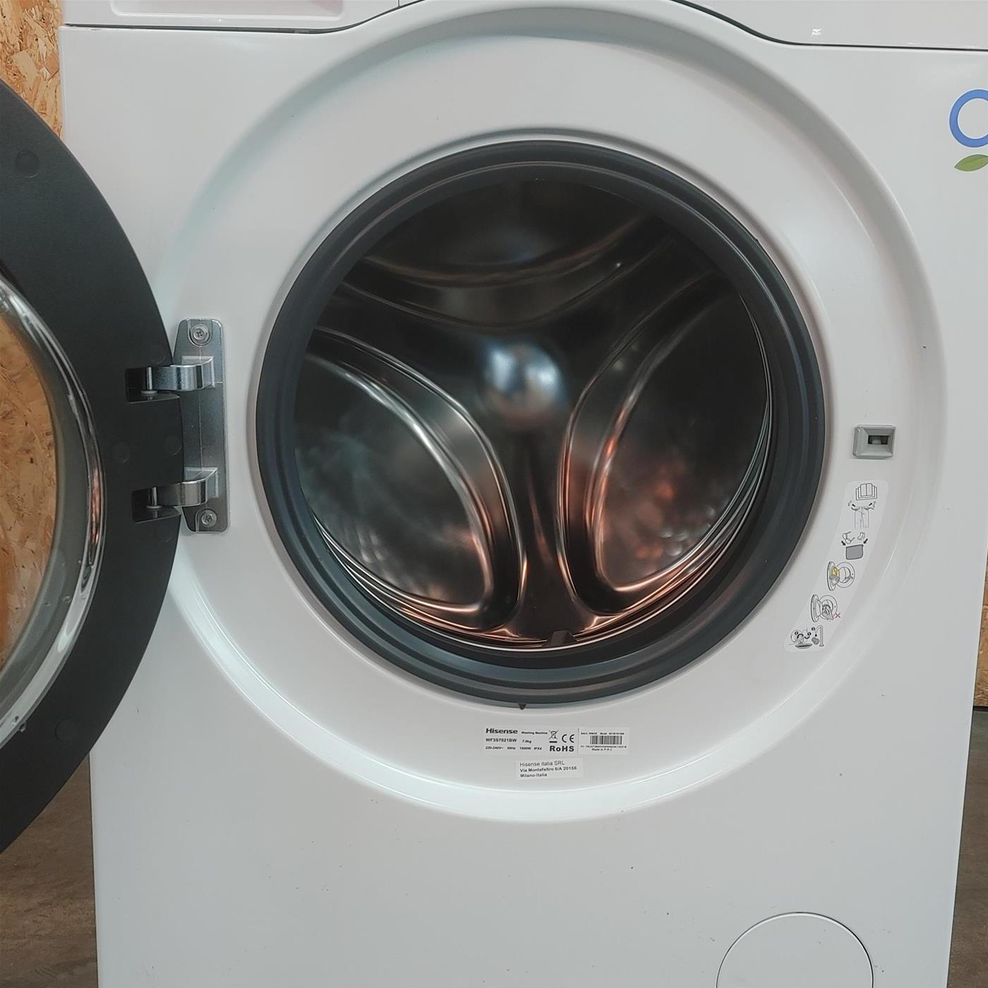 Lavatrice Hisense WF3S7021BW Classe A 7 Kg