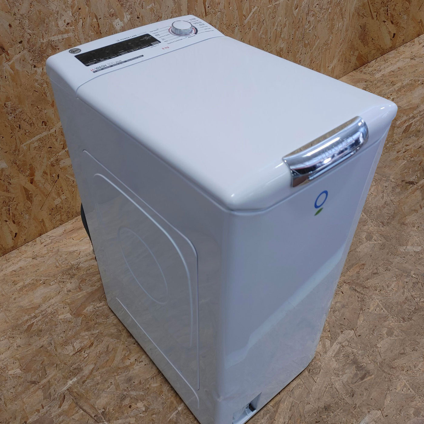 Hoover H-WASH 300 PLUS H3TSM48TAMCE-11 lavatrice Caricamento dall'alto 8 kg 1400 Giri/min B Bianco