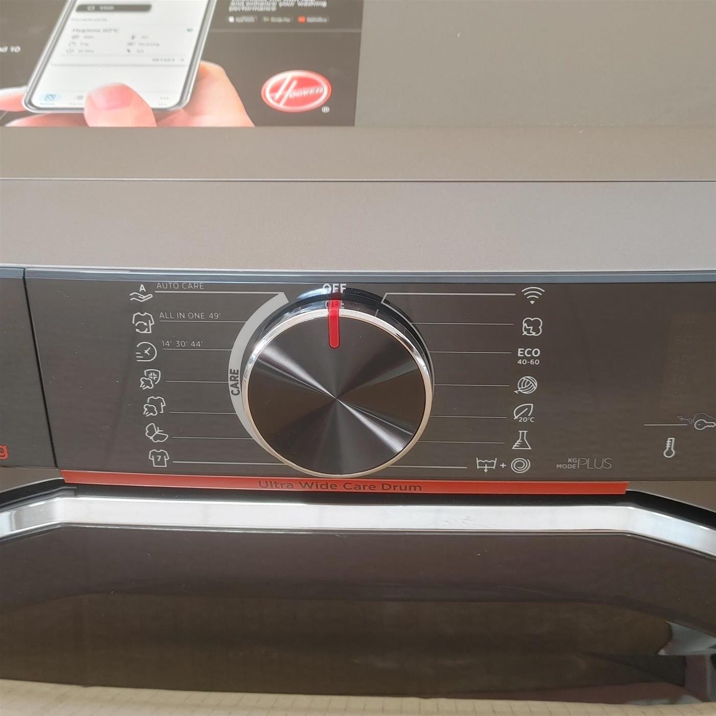 Lavatrice Hoover H-WASH 700 H7W4 49MBCR-S Carica frontale 9 kg 1400 giri Antracite