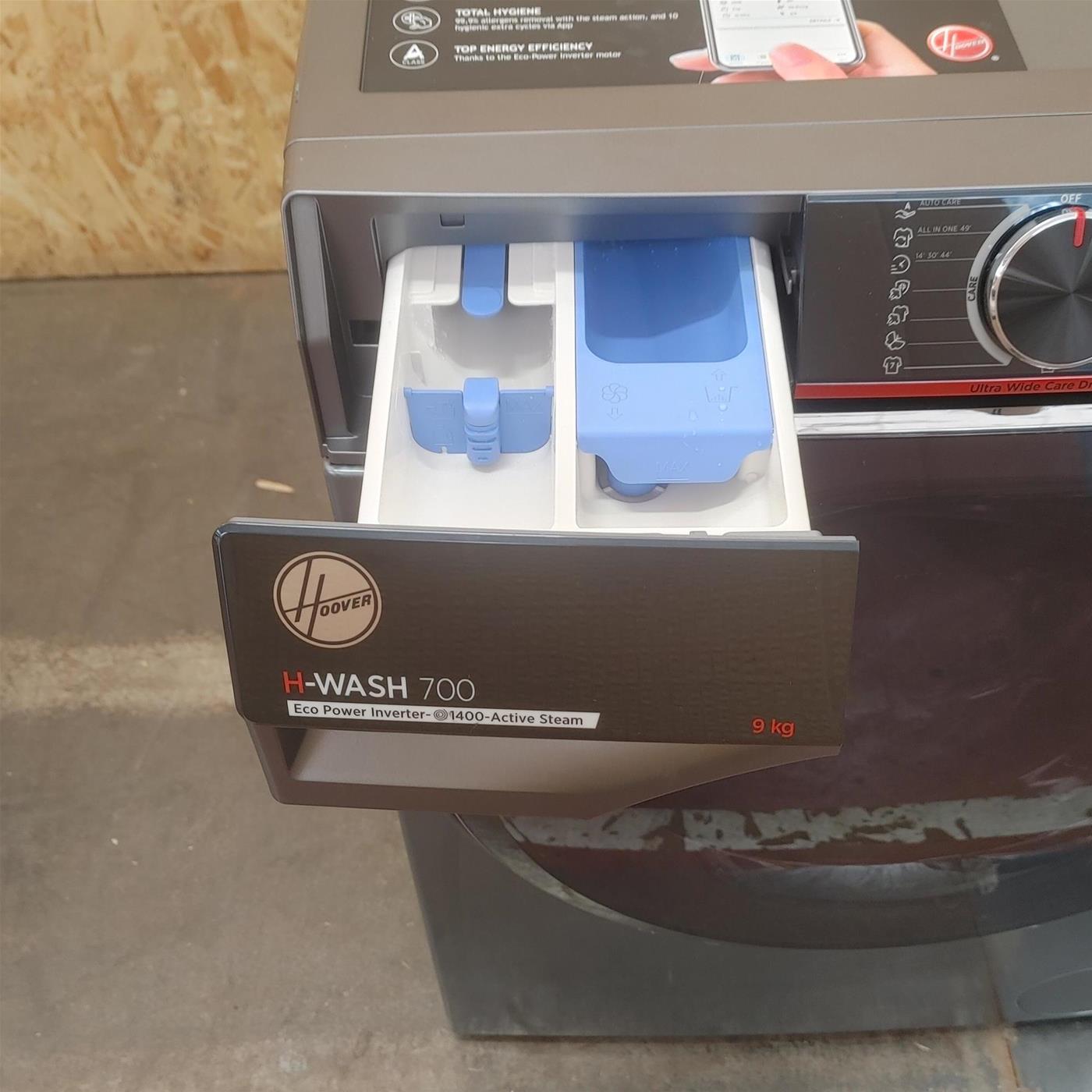 Lavatrice Hoover H-WASH 700 H7W4 49MBCR-S Carica frontale 9 kg 1400 giri Antracite