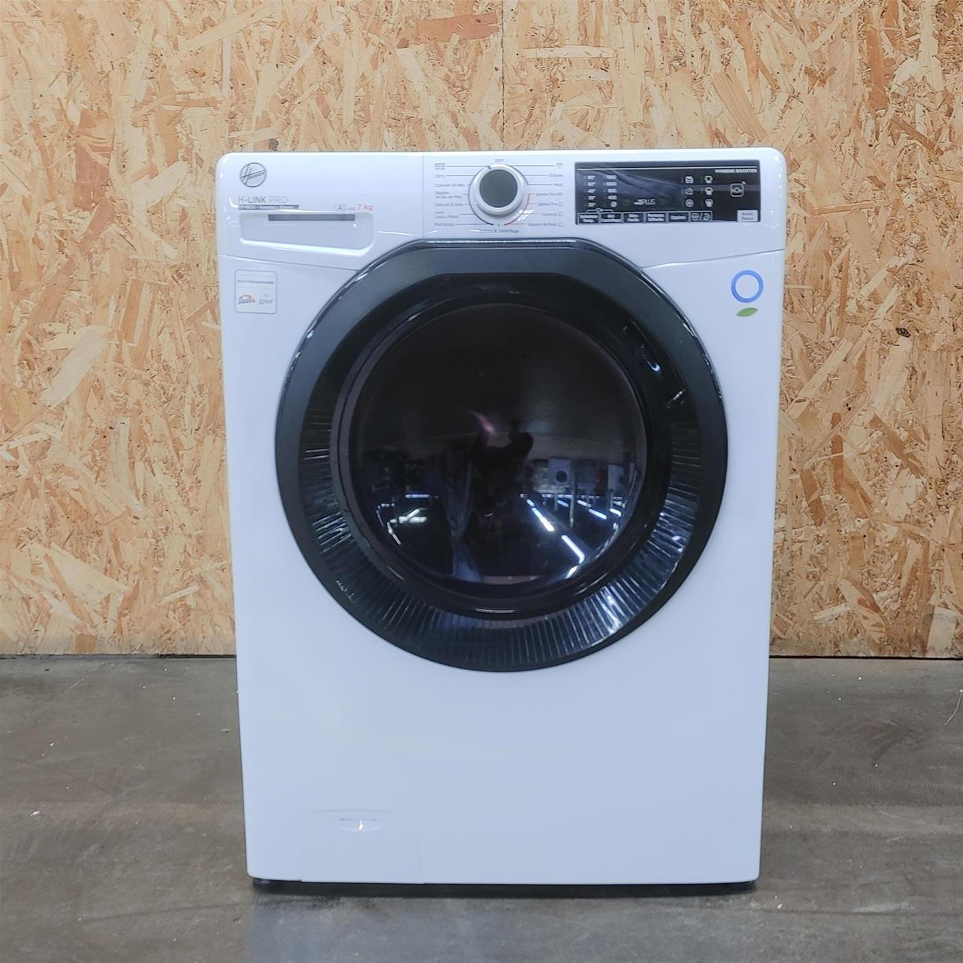 Lavatrice Slim Hoover H-LINK PRO HPS4374DAMB7-11 7 Kg