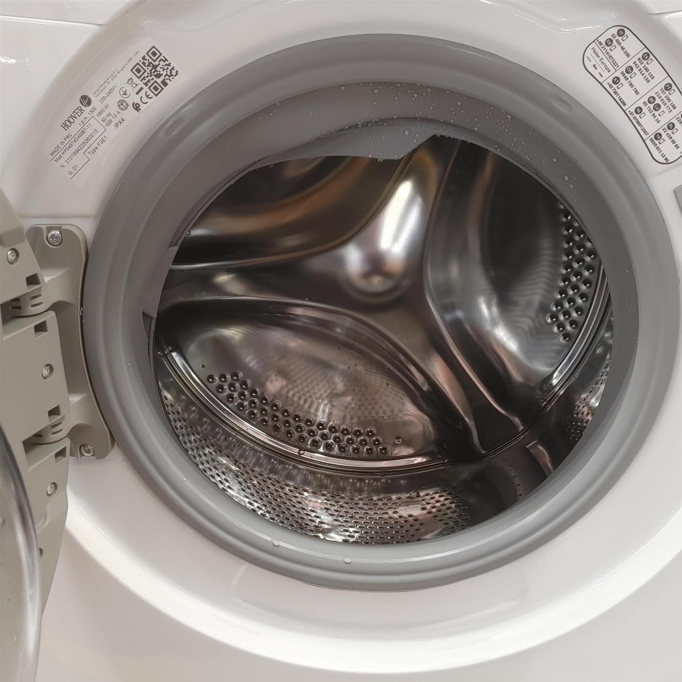 Lavatrice Slim Hoover H-LINK PRO HPS4374DAMB7-11 7 Kg