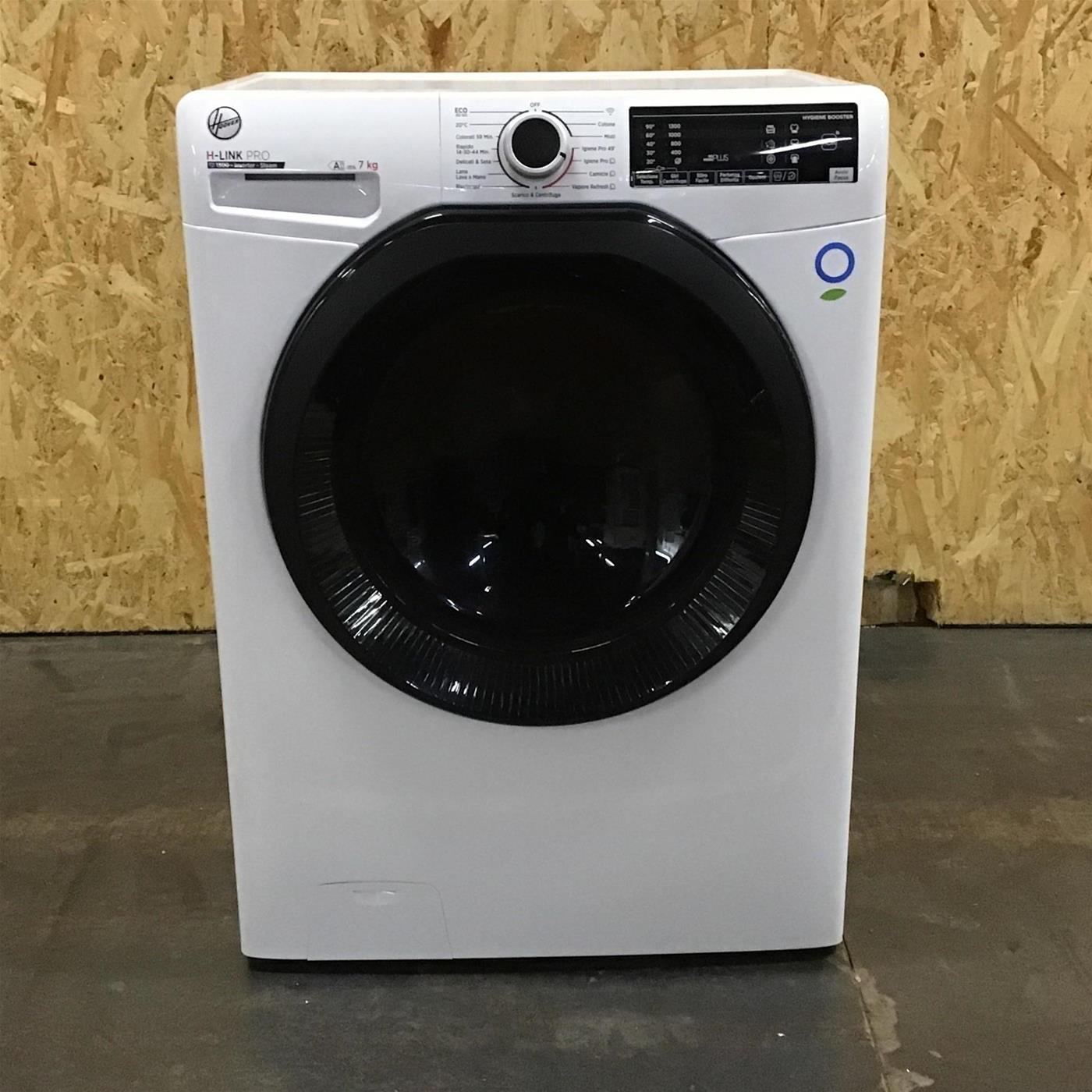 Lavatrice Slim Hoover H-LINK PRO HPS4374DAMB7-11 7 Kg