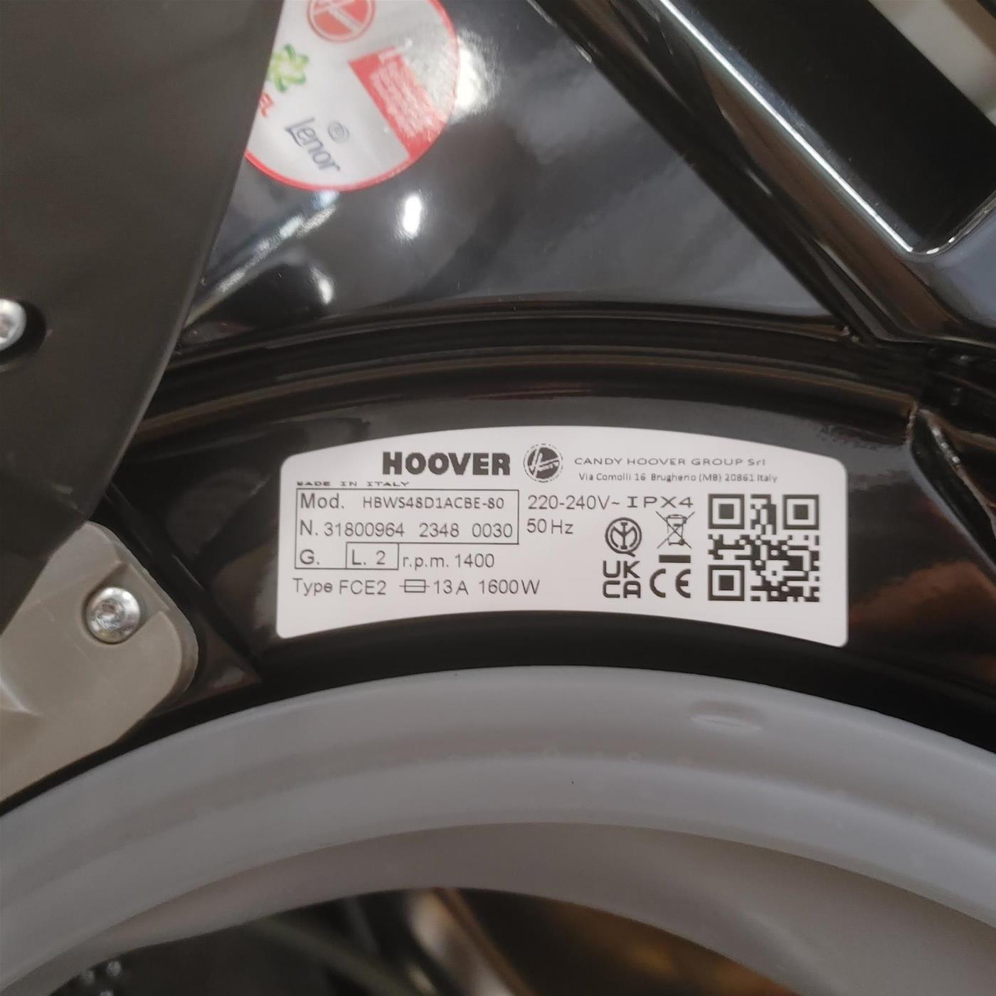 Lavatrice Hoover H-WASH 300 LITE HBWS48D1ACBE/80 8 Kg