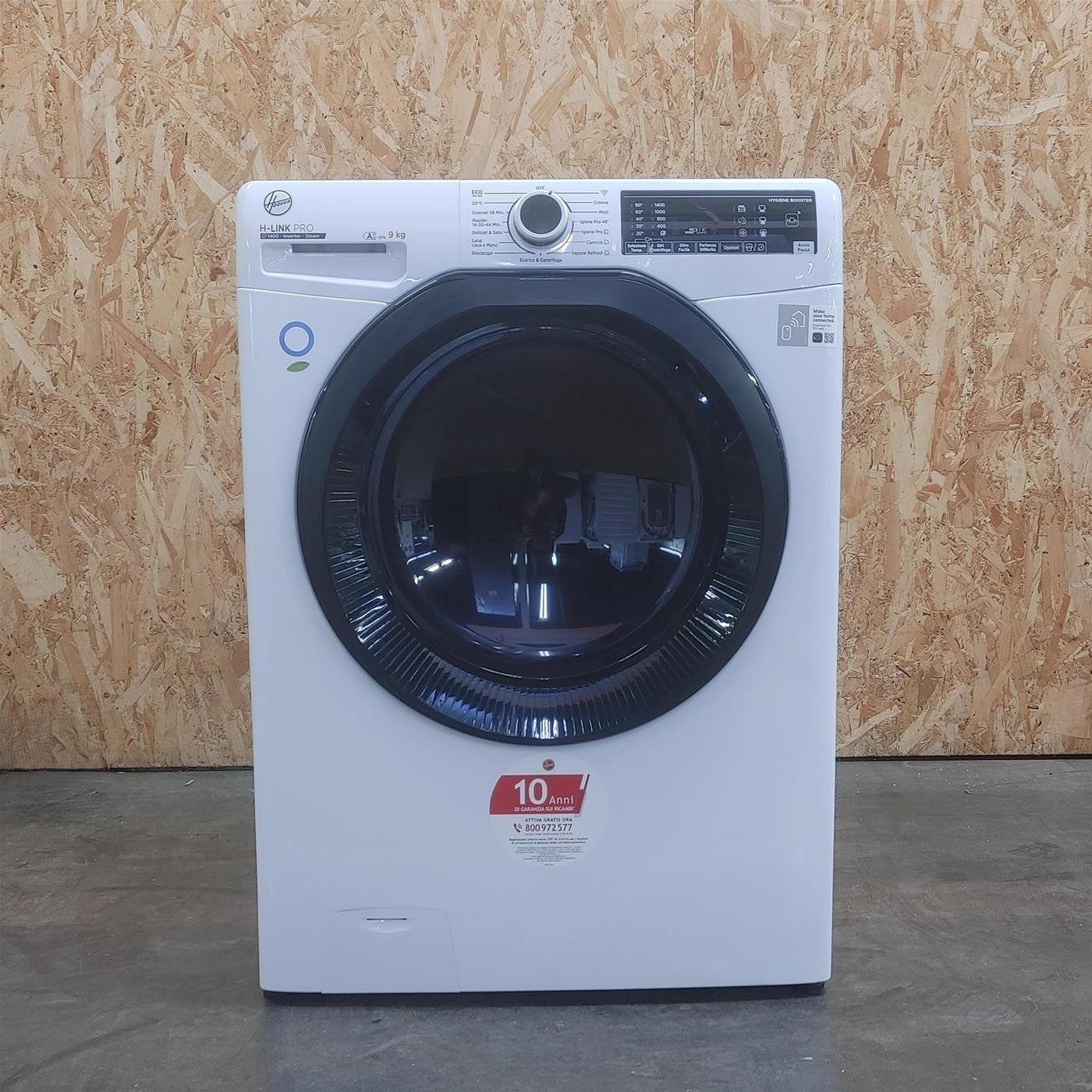 Lavatrice Hoover LINK PRO HPS494DAMB7/1-11 Classe A 9 Kg