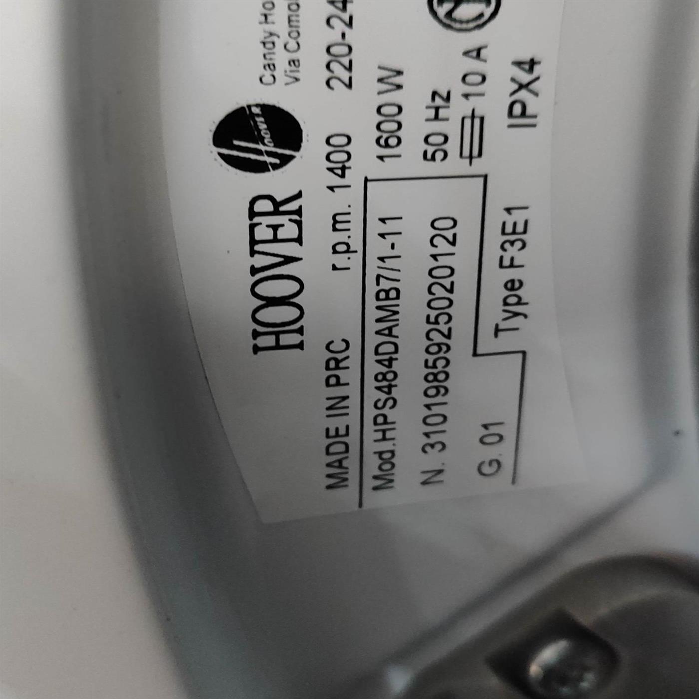 Lavatrice Hoover LINK PRO HPS484DAMB7/1-11 Classe A 8 Kg