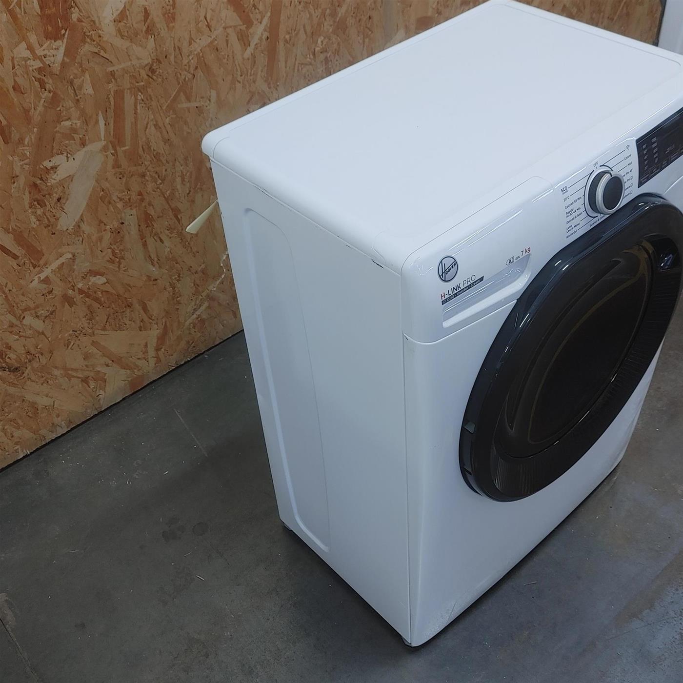 Lavatrice Slim Hoover H-LINK PRO HPS4374DAMB7-11 Classe A 7 Kg