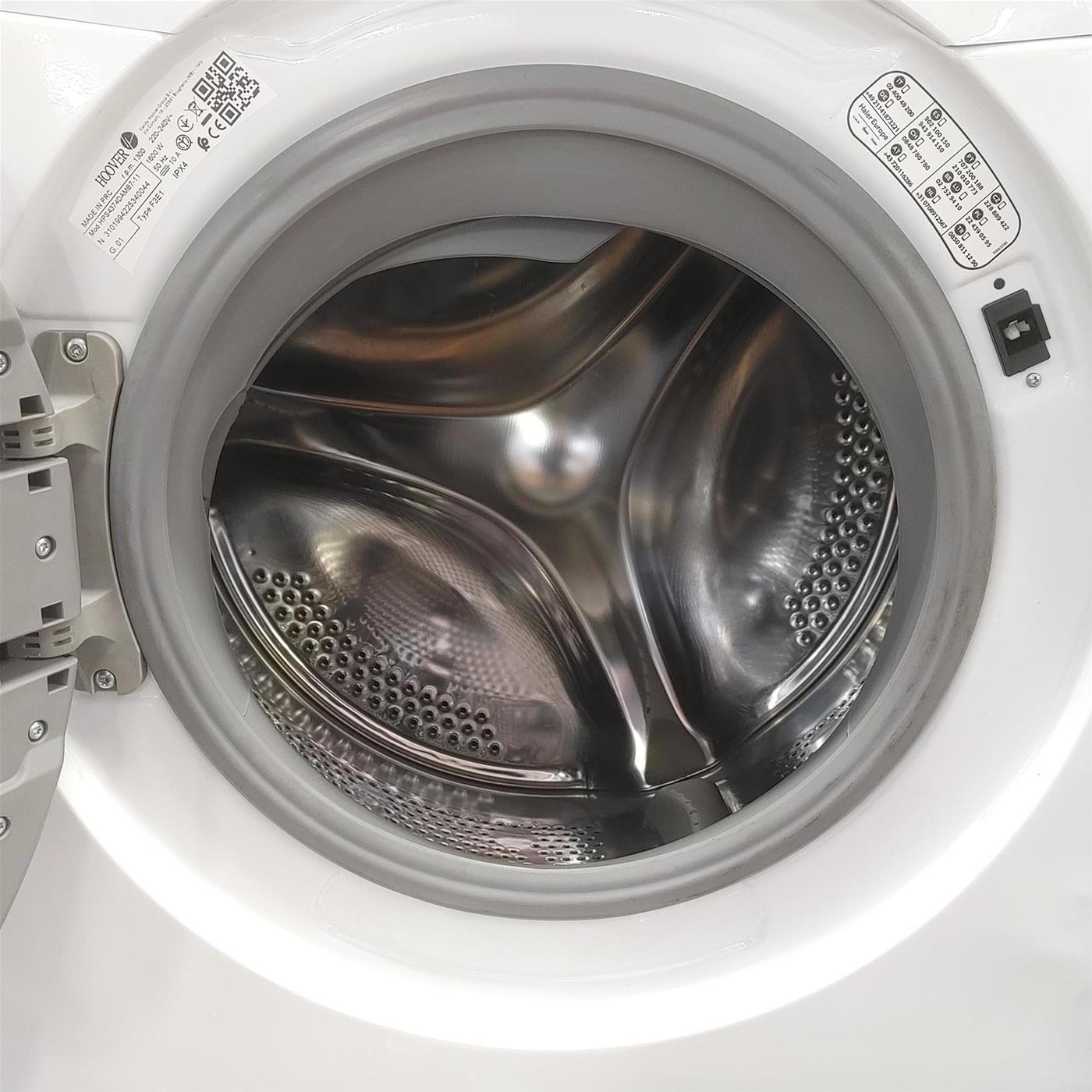 Lavatrice Slim Hoover H-LINK PRO HPS4374DAMB7-11 Classe A 7 Kg