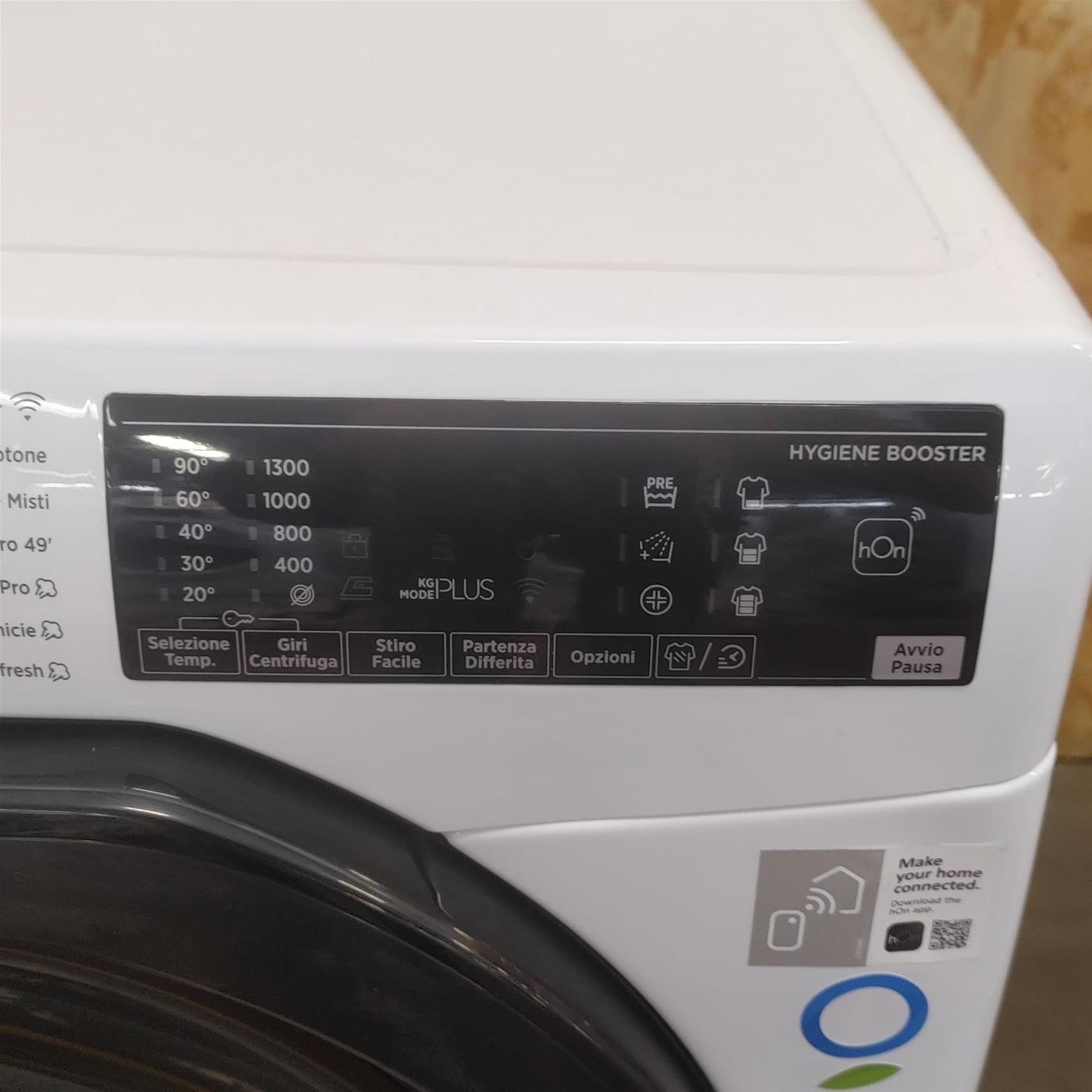 Lavatrice Slim Hoover H-LINK PRO HPS4374DAMB7-11 Classe A 7 Kg