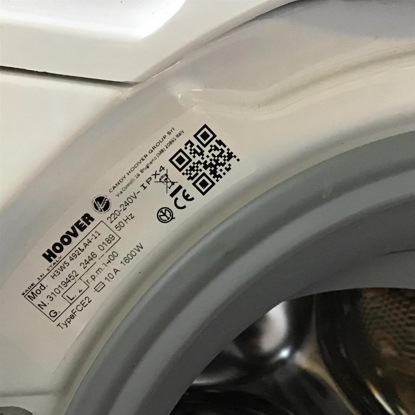 Lavatrice Hoover H-WASH 300 H3WS 492DA4-11 9 Kg