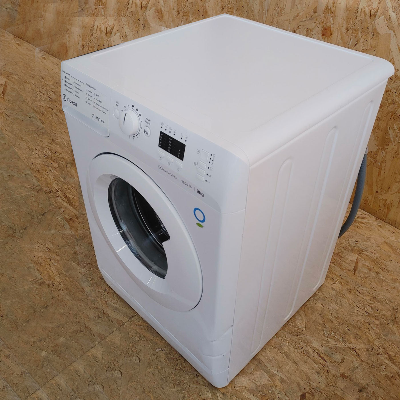 Indesit MTWA 81283 W EU lavatrice Caricamento frontale 8 kg 1200 Giri/min D Bianco