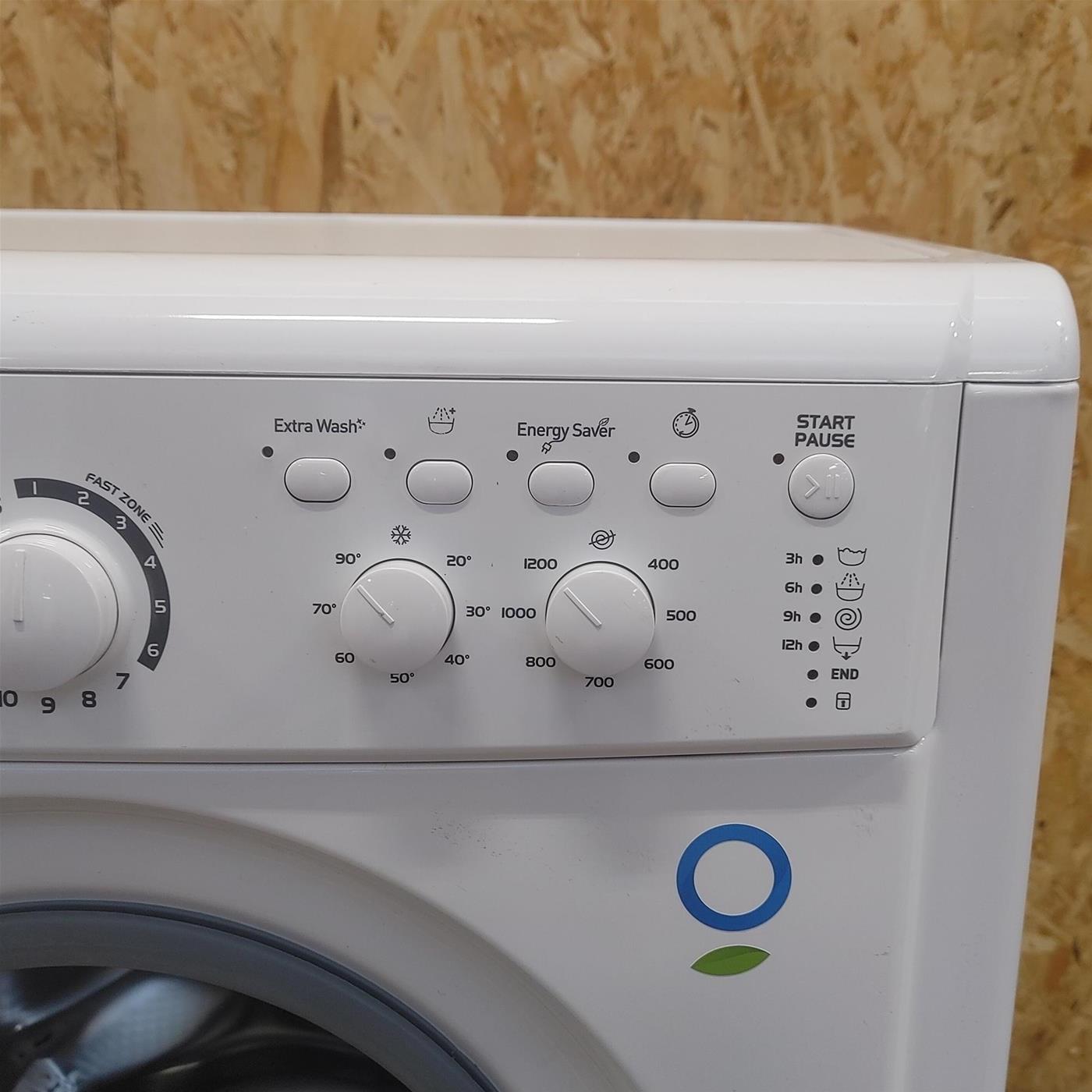 INDESIT Lavatrice Slim EWSC61251WEUN 6 Kg Classe F Centrifuga 1200 giri