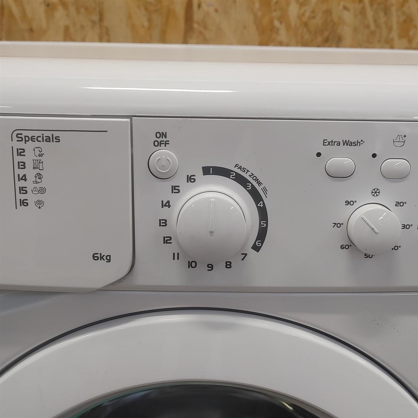 INDESIT Lavatrice Slim EWSC61251WEUN 6 Kg Classe F Centrifuga 1200 giri
