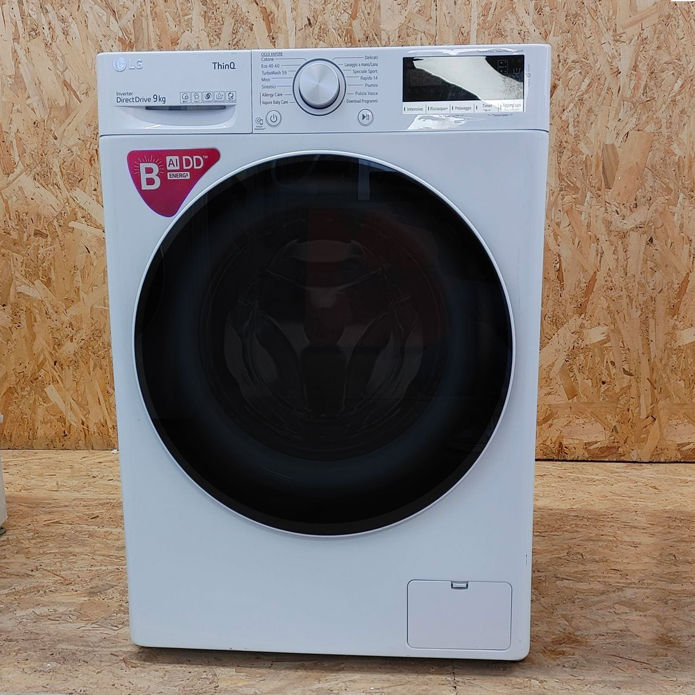 Lavatrice intelligente LG F4WV509S0EA AI DD  Autodosaggio 9 Kg