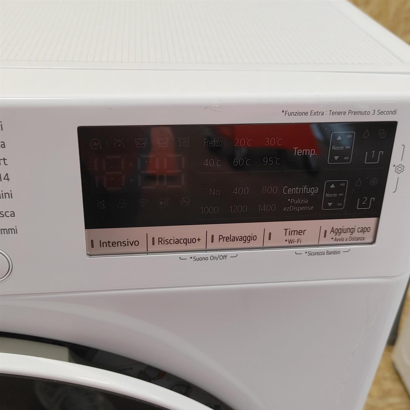 Lavatrice intelligente LG F4WV509S0EA AI DD  Autodosaggio 9 Kg