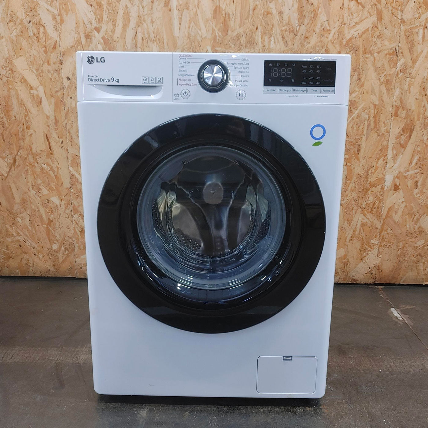 Lavatrice LG F4WV309S6E Carica frontale 9 kg 1400 Giri/min Bianco
