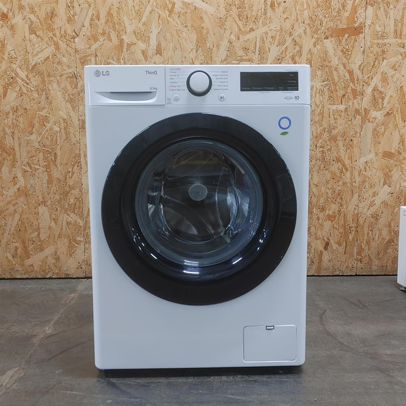 Lavatrice intelligente LG F2WV308S6AW AI DD Classe A 8,5 Kg