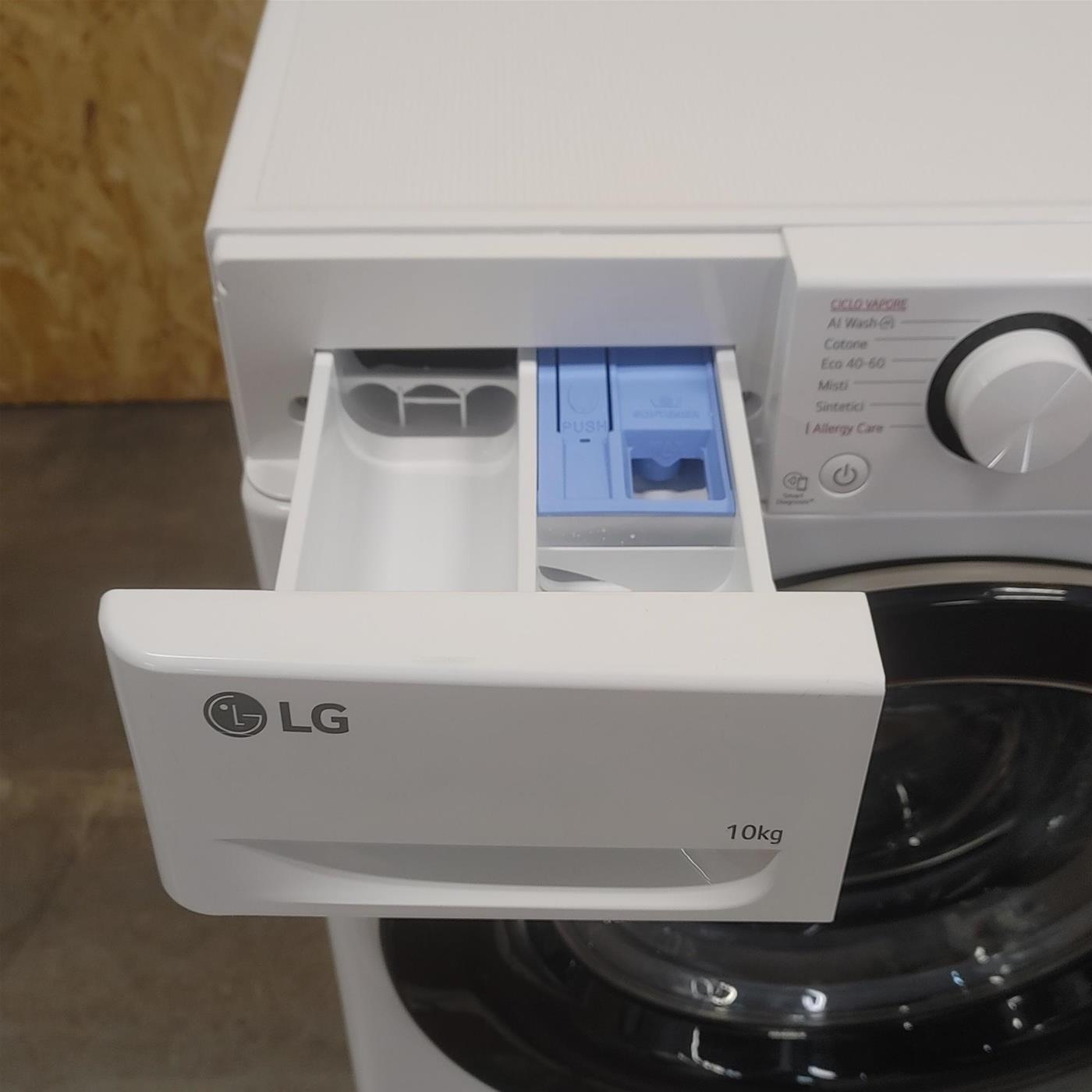 Lavatrice LG F4R3010NSWB AI DD 10 Kg