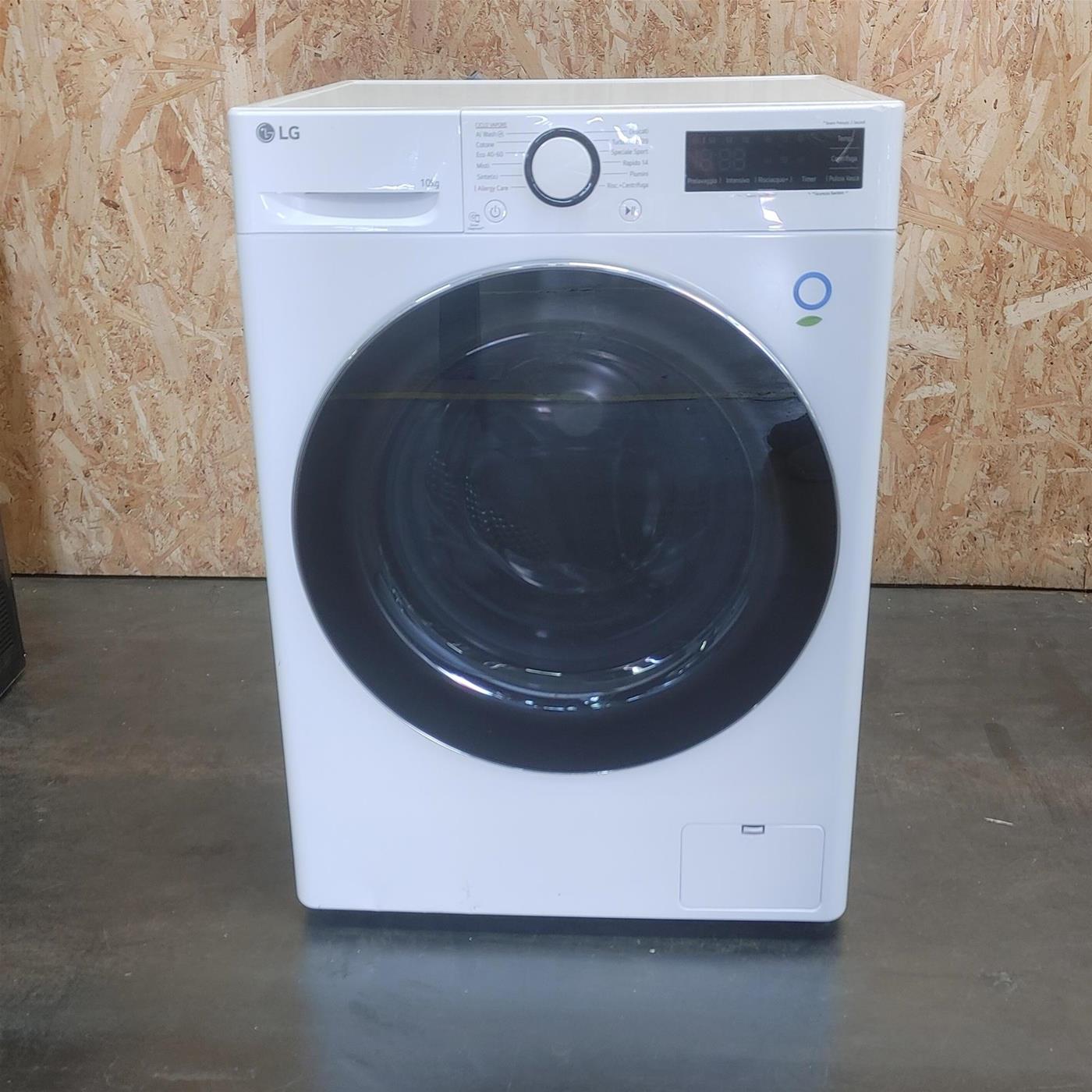 Lavatrice intelligente LG F4R5011TSWW 11 kg AI DD