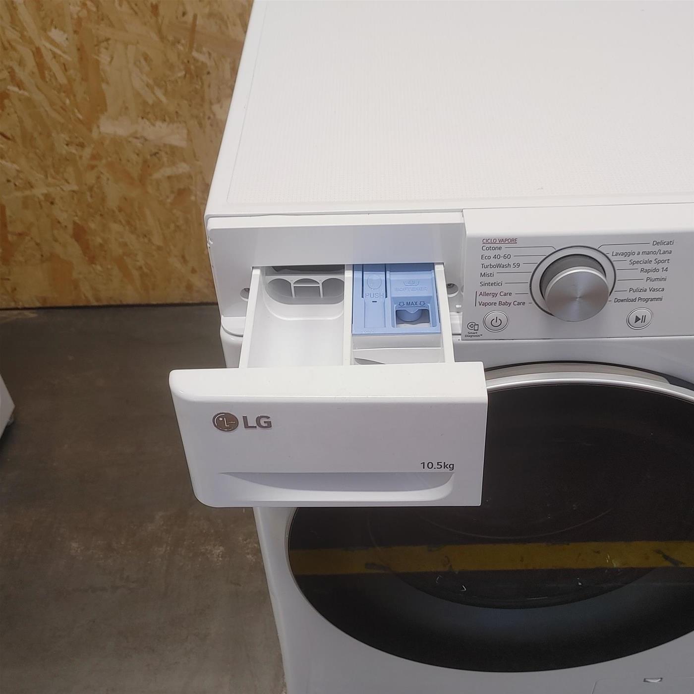 Lavatrice intelligente LG 4WV510S1E 10,5 Kg
