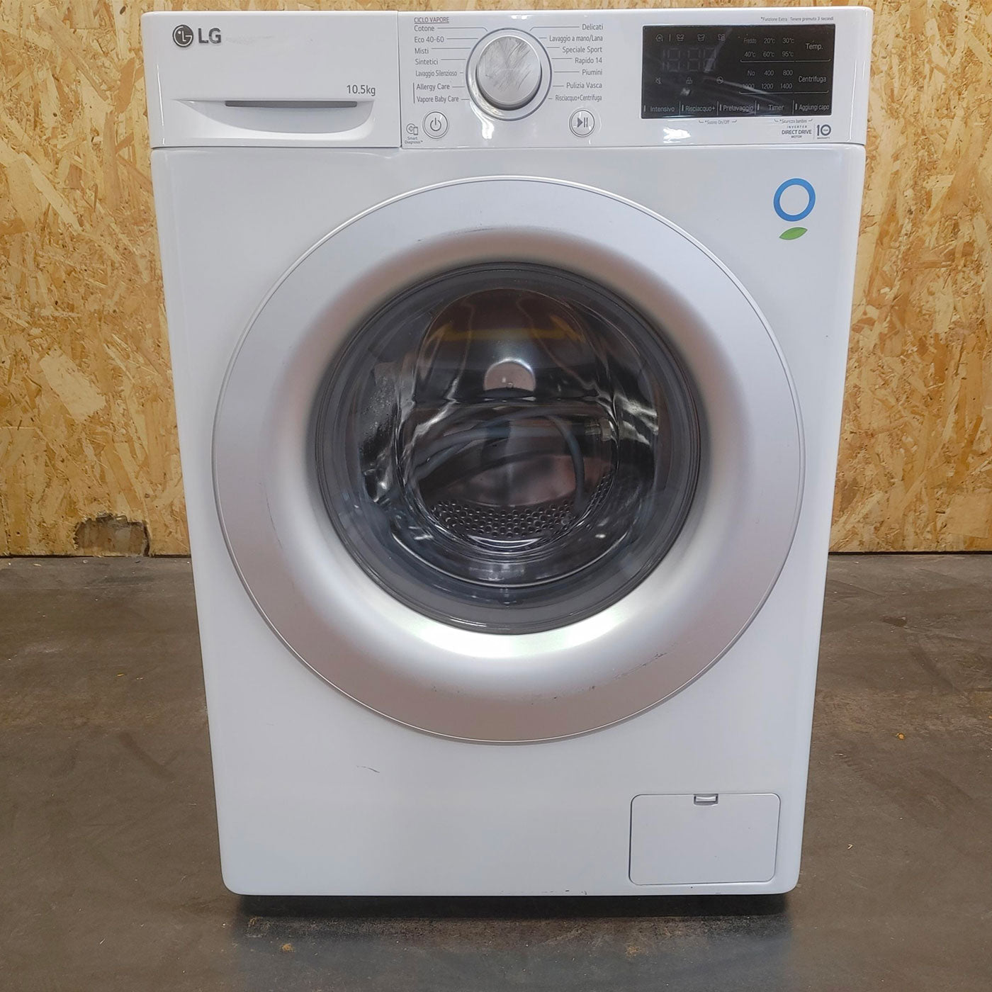 Lavatrice Intelligente LG F4WV310S4E AIDD Vapore 10,5 Kg