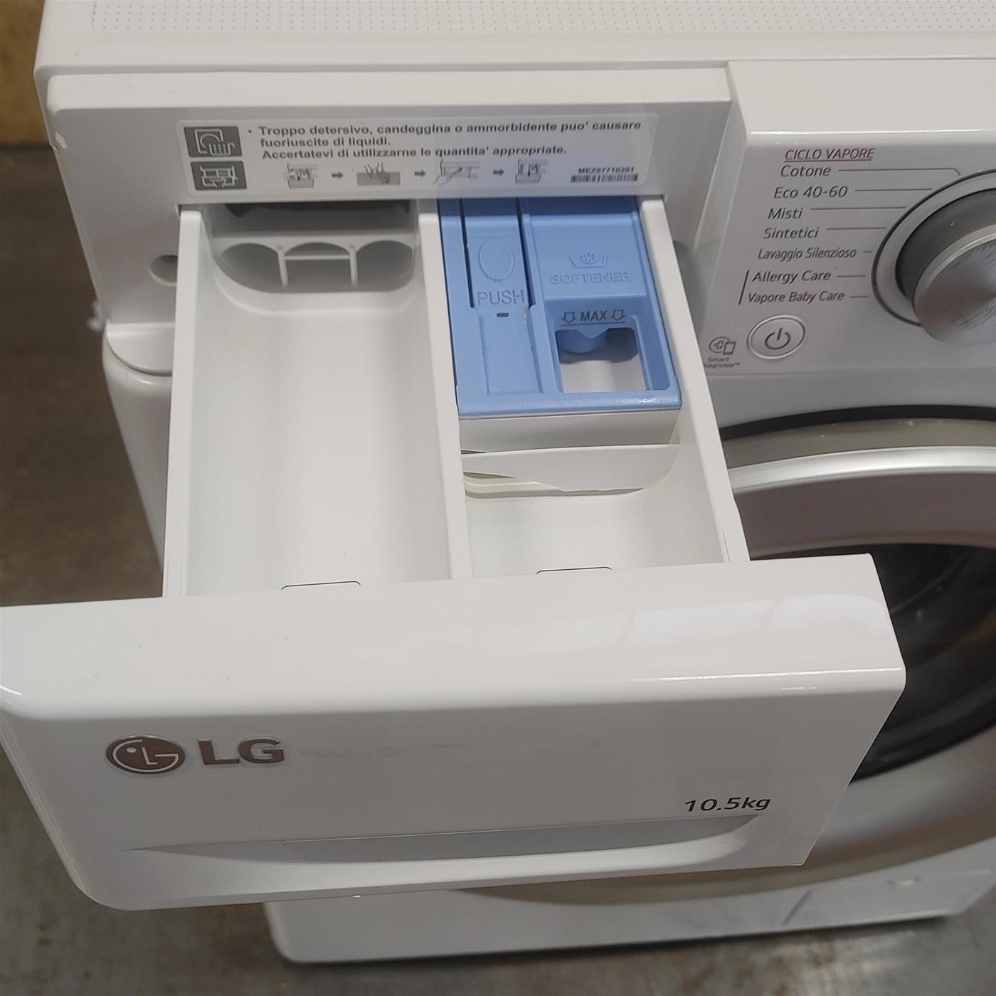 Lavatrice Intelligente LG F4WV310S4E AIDD Vapore 10,5 Kg