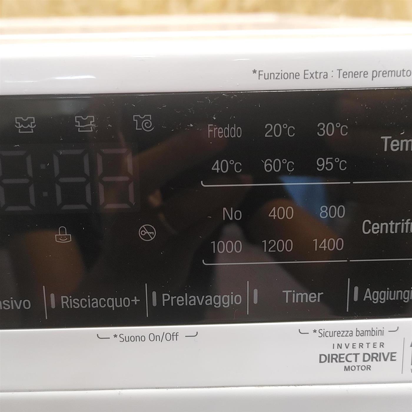 Lavatrice Intelligente LG F4WV310S4E AIDD Vapore 10,5 Kg
