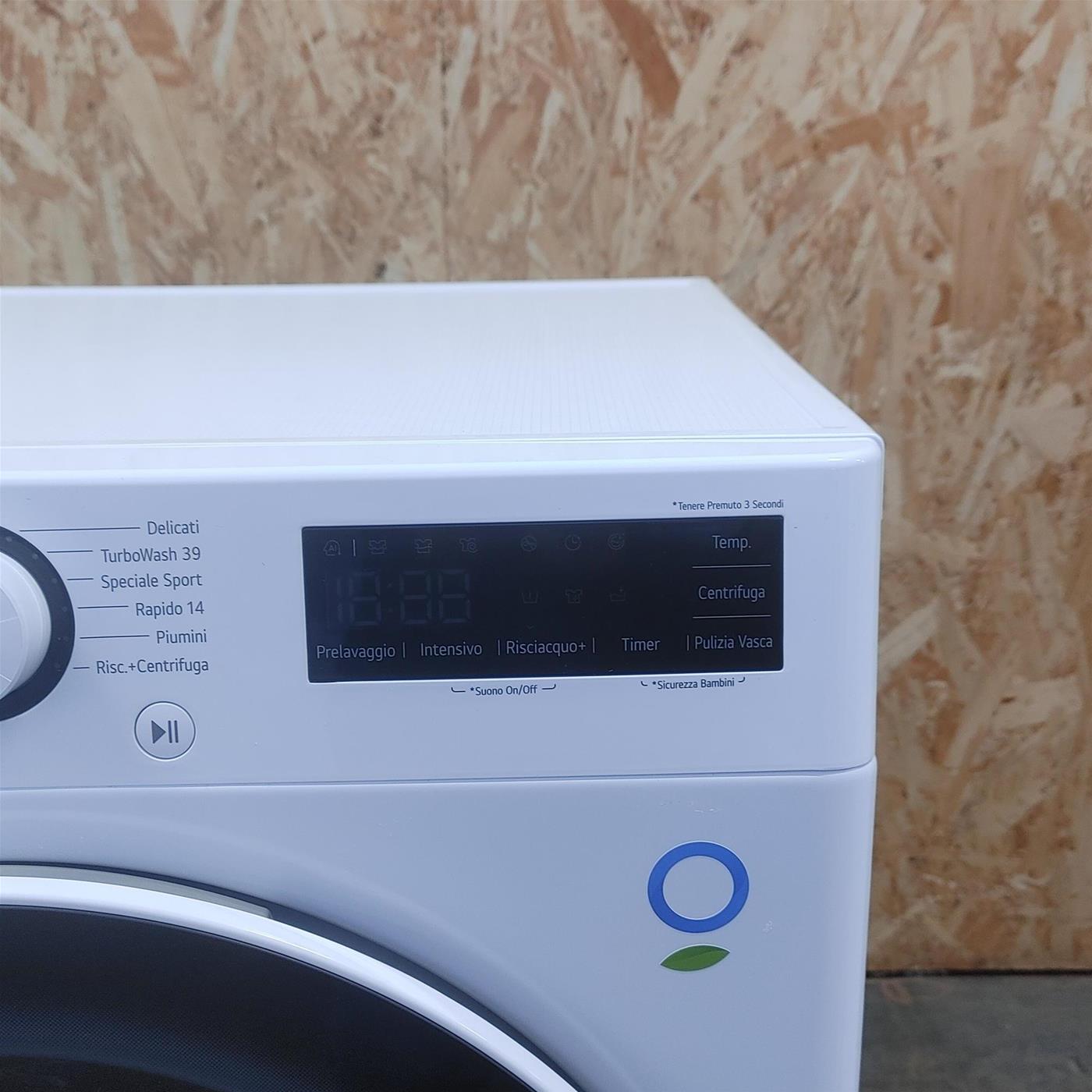 LG F4R5010TSWW Lavatrice 10kg AI DD, Classe A-10%, 1400 Giri