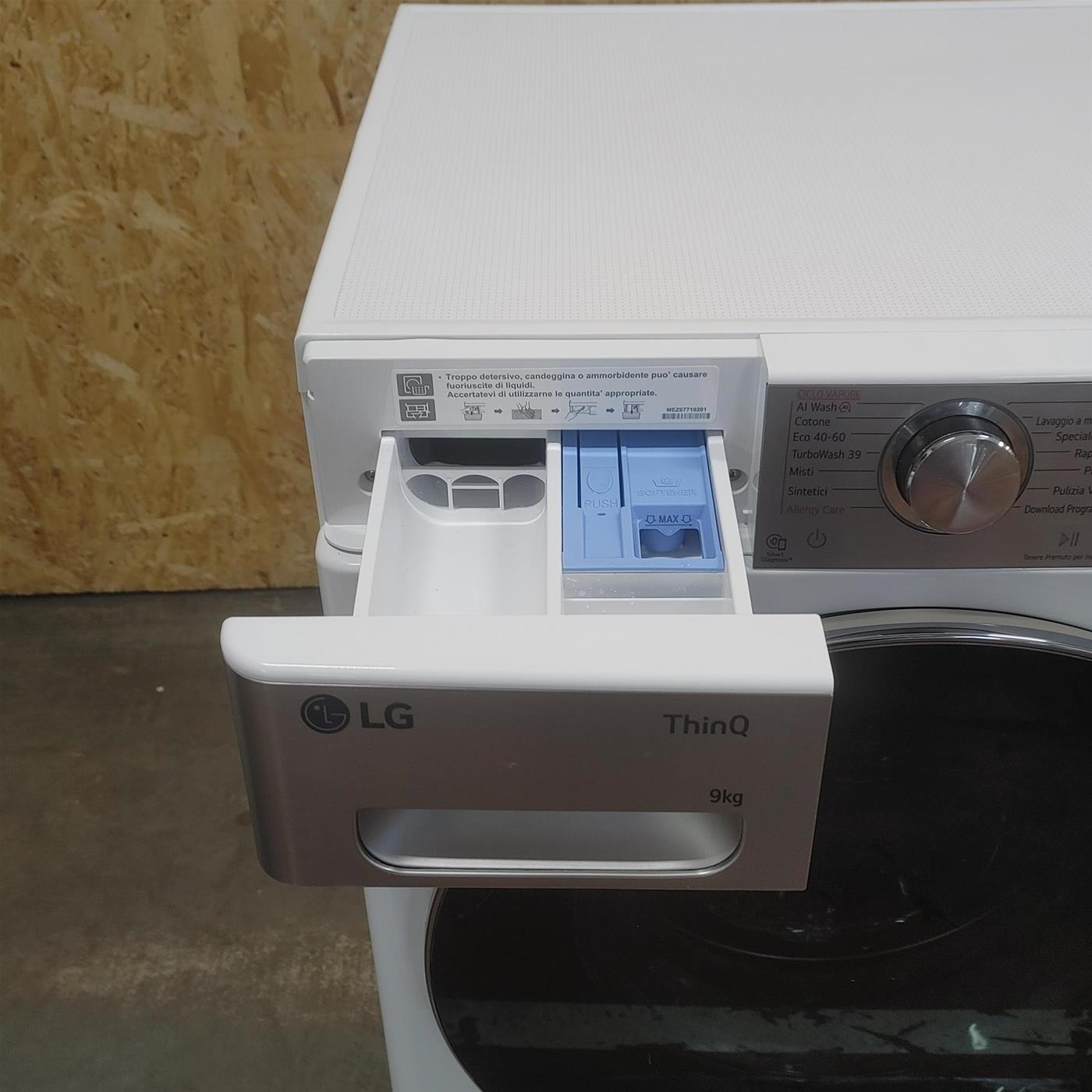Lavatrice intelligente LG F4R9009TPWC 9 Kg