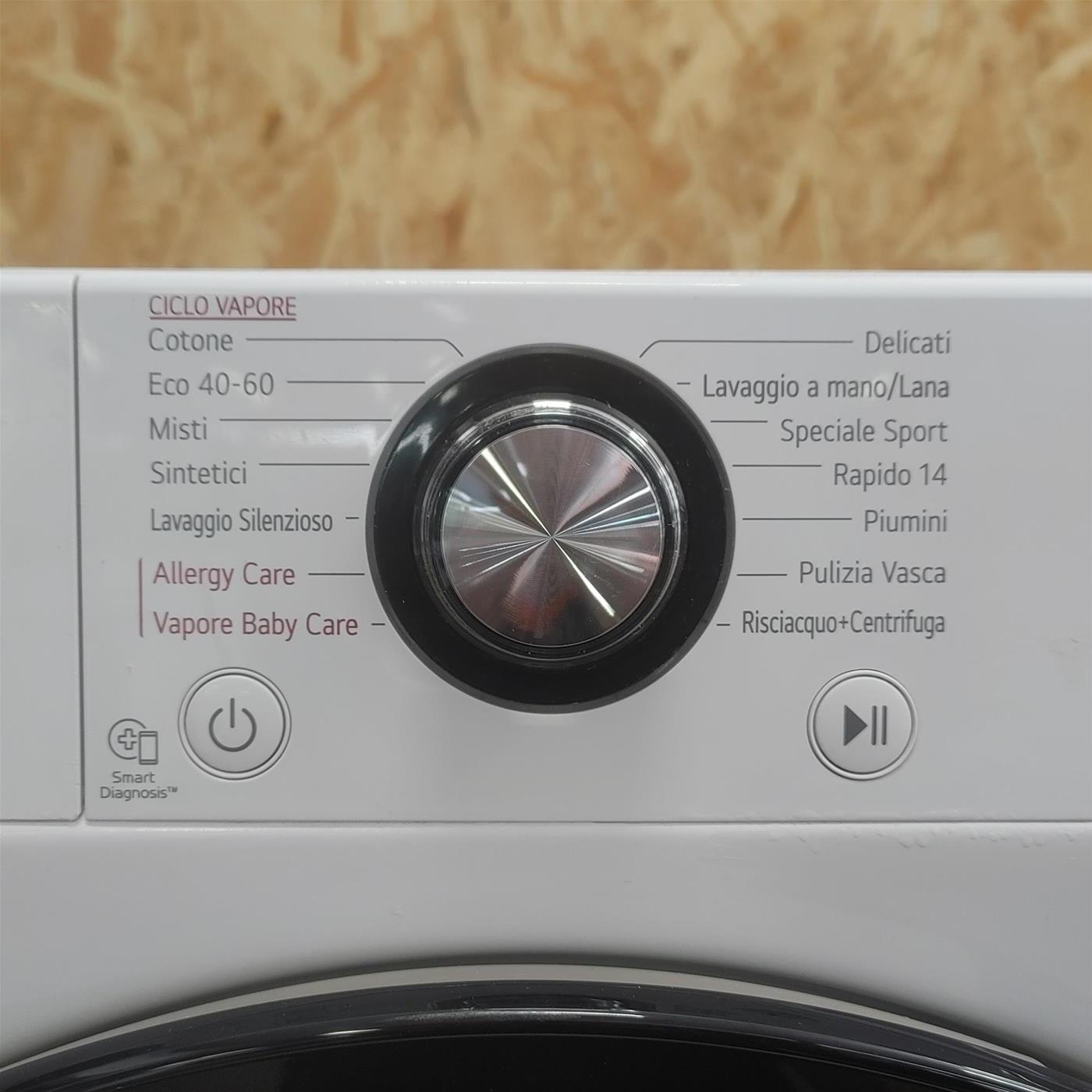 Lavatrice intelligente LG F4R3011NSWB AI DD 11 Kg
