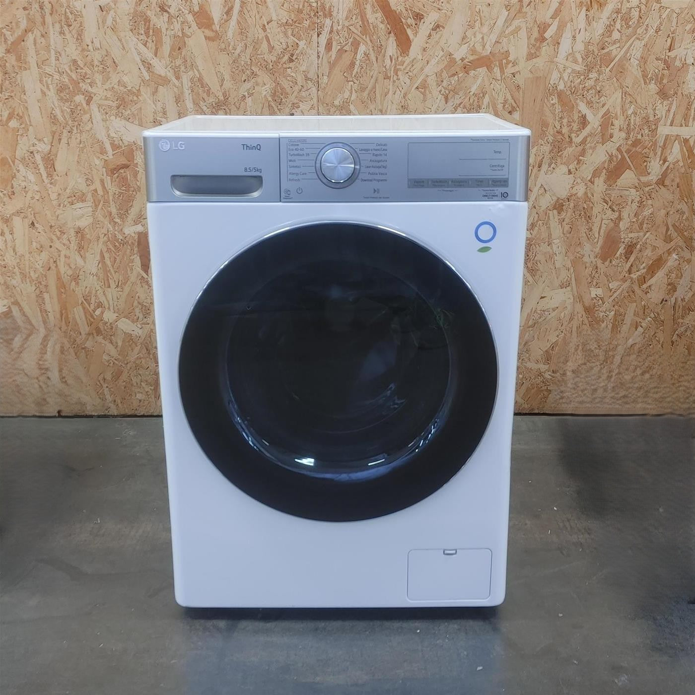 Lavasciuga intelligente LG F2DV9S8H2E Slim Vapore TurboWash 360 8.5/5Kg