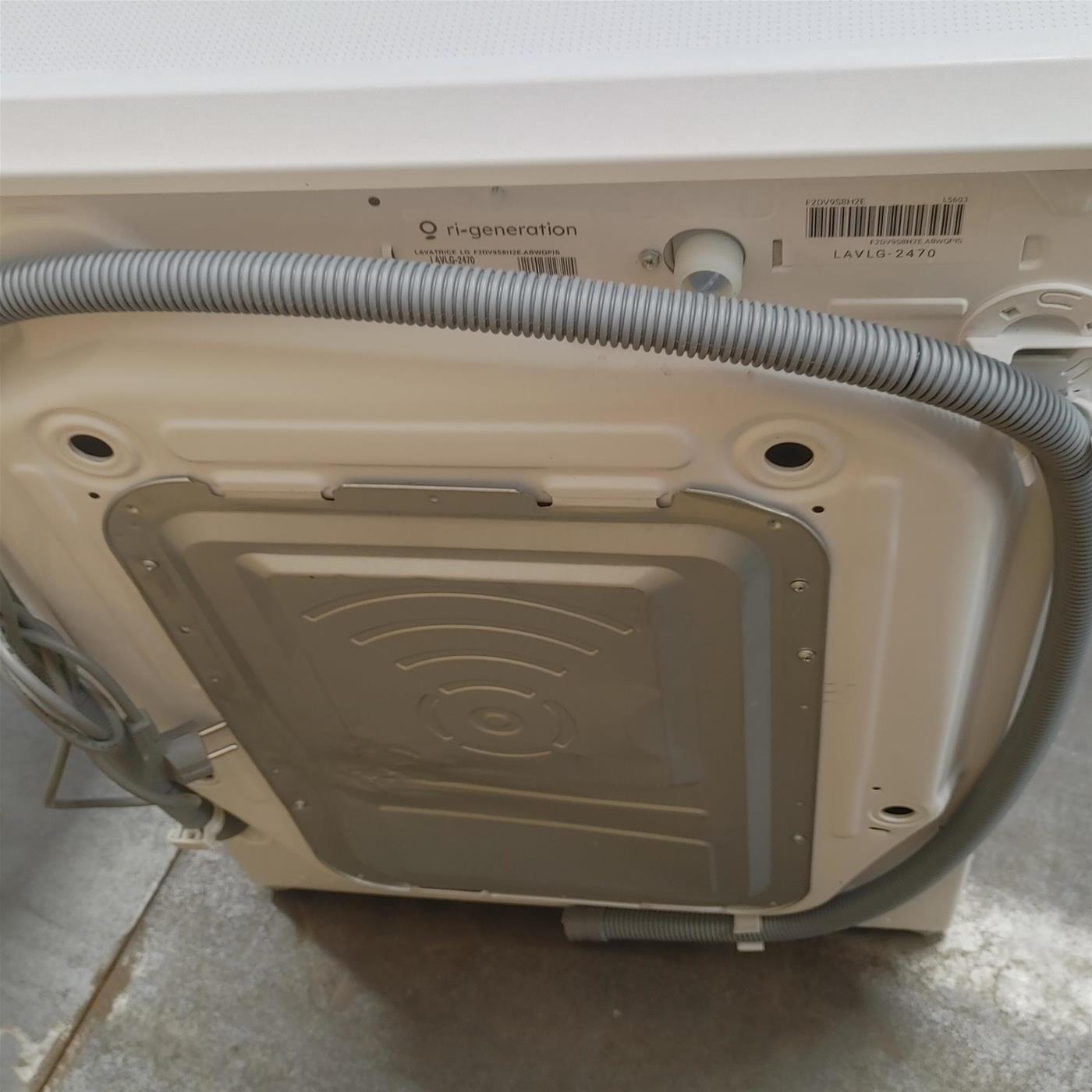 Lavasciuga LG F2DV9S8H2E Libera installazione Caricamento frontale Bianco E