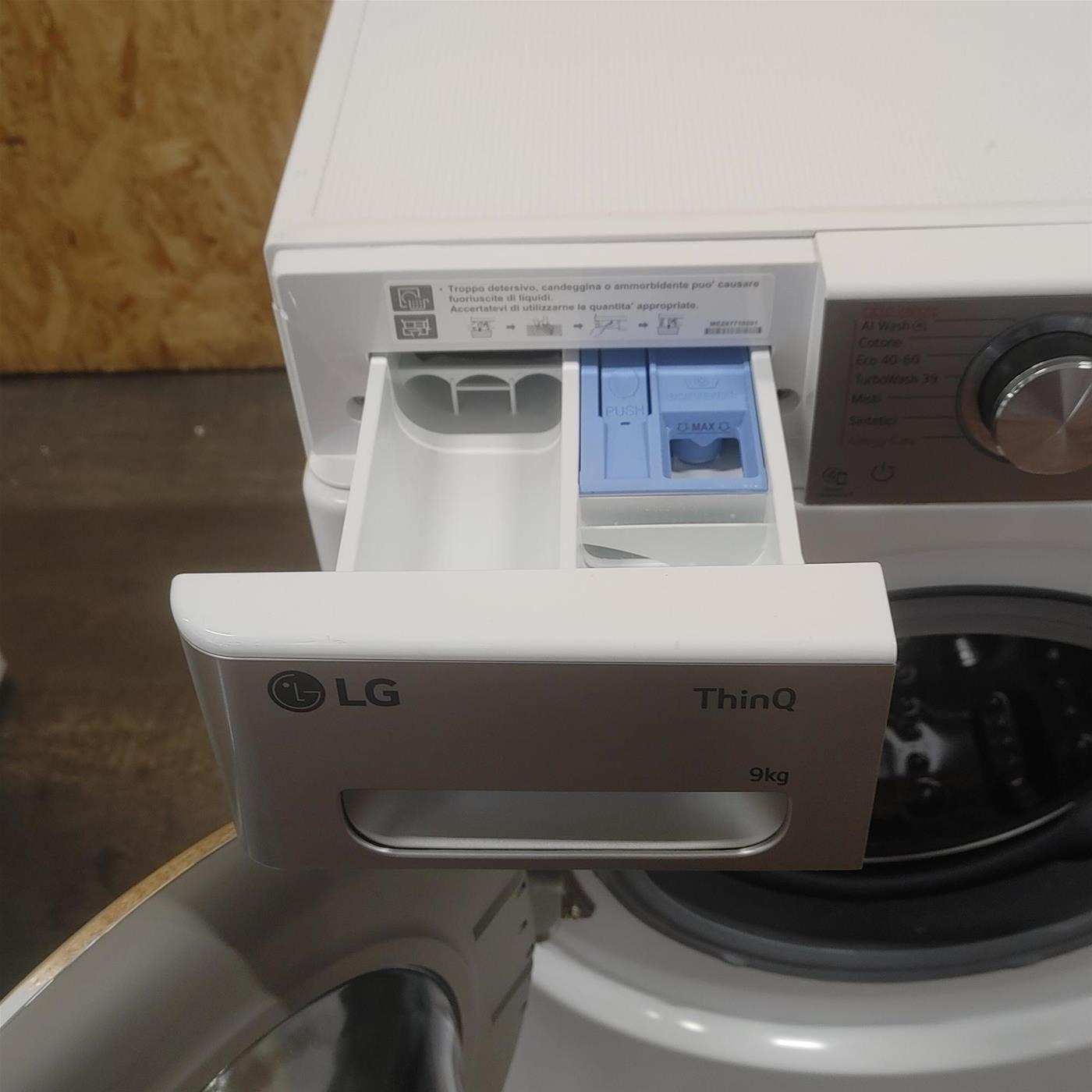 Lavatrice intelligente LG F4R9009TPWC  Classe A 9 Kg