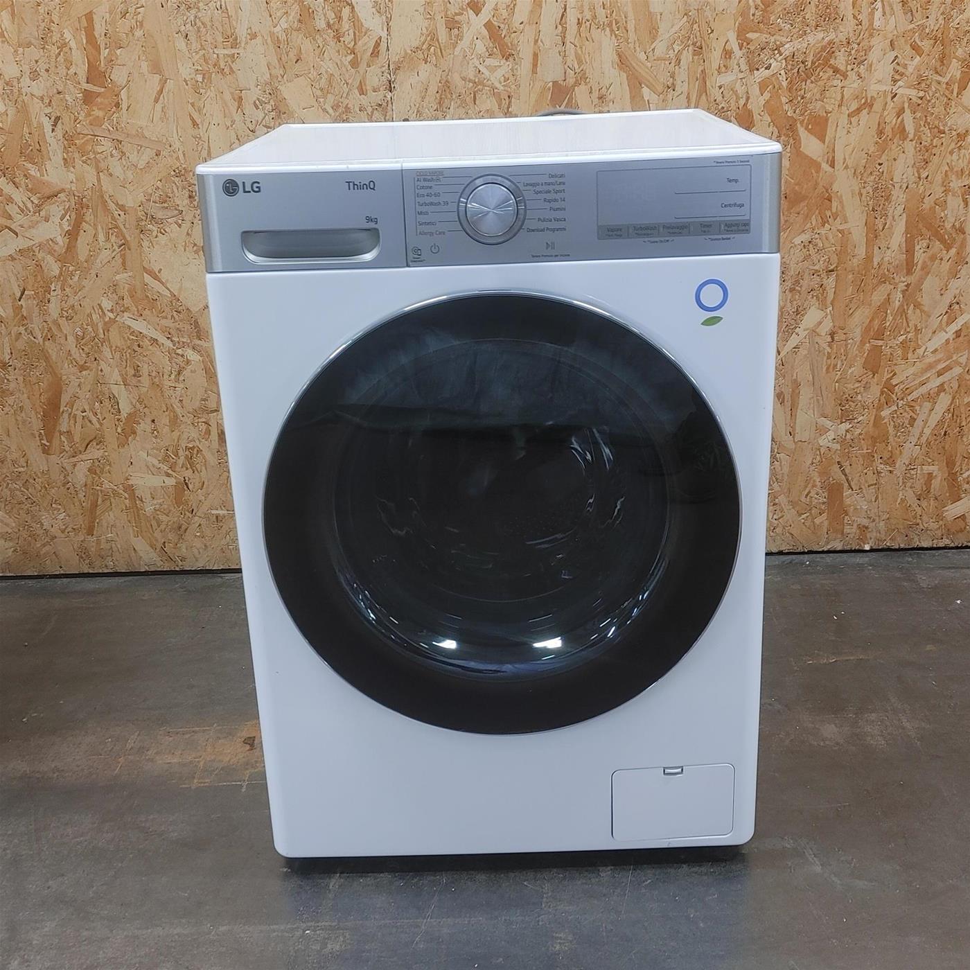 Lavatrice intelligente LG F4R9009TPWC TurboWash, Classe A 9 Kg