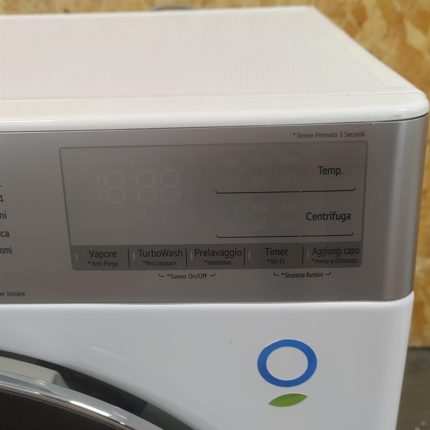 Lavatrice intelligente LG F4R9009TPWC TurboWash, Classe A 9 Kg