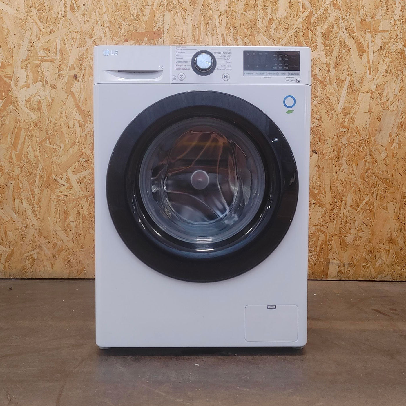 Lavatrice LG F4WV309SAE AI DDTM Steam 9Kg Classe energetica A