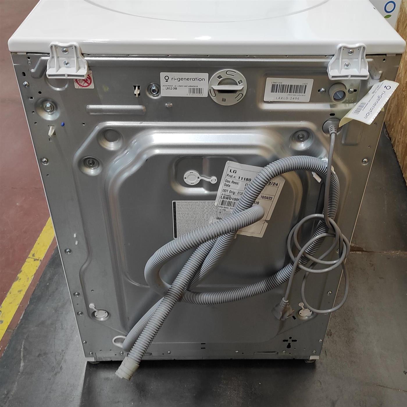 Lavasciuga intelligente LG SIGNATURE LSWD100E AI DD, Classe A 12/7 Kg