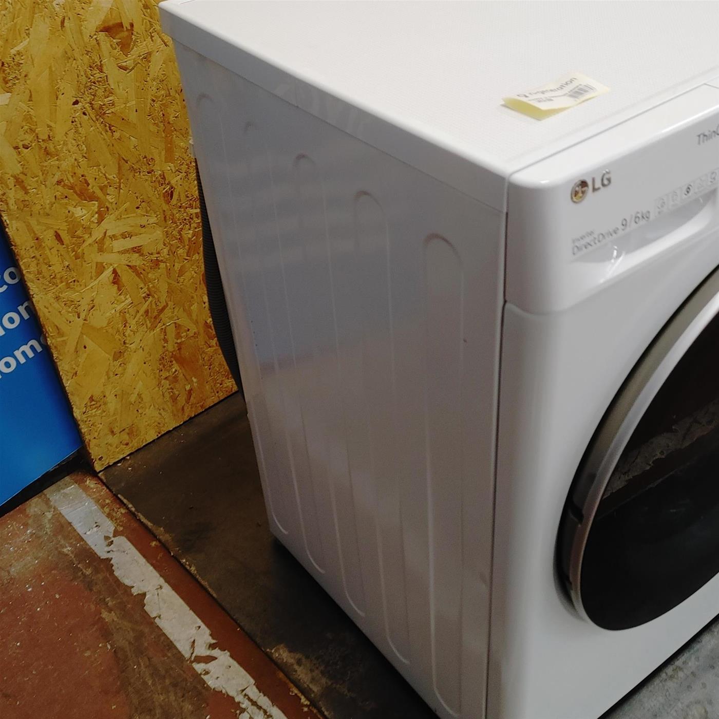 LG D4R5010TSWS lavatrice asciugatrice Libera installazione Carica frontale Bianco D