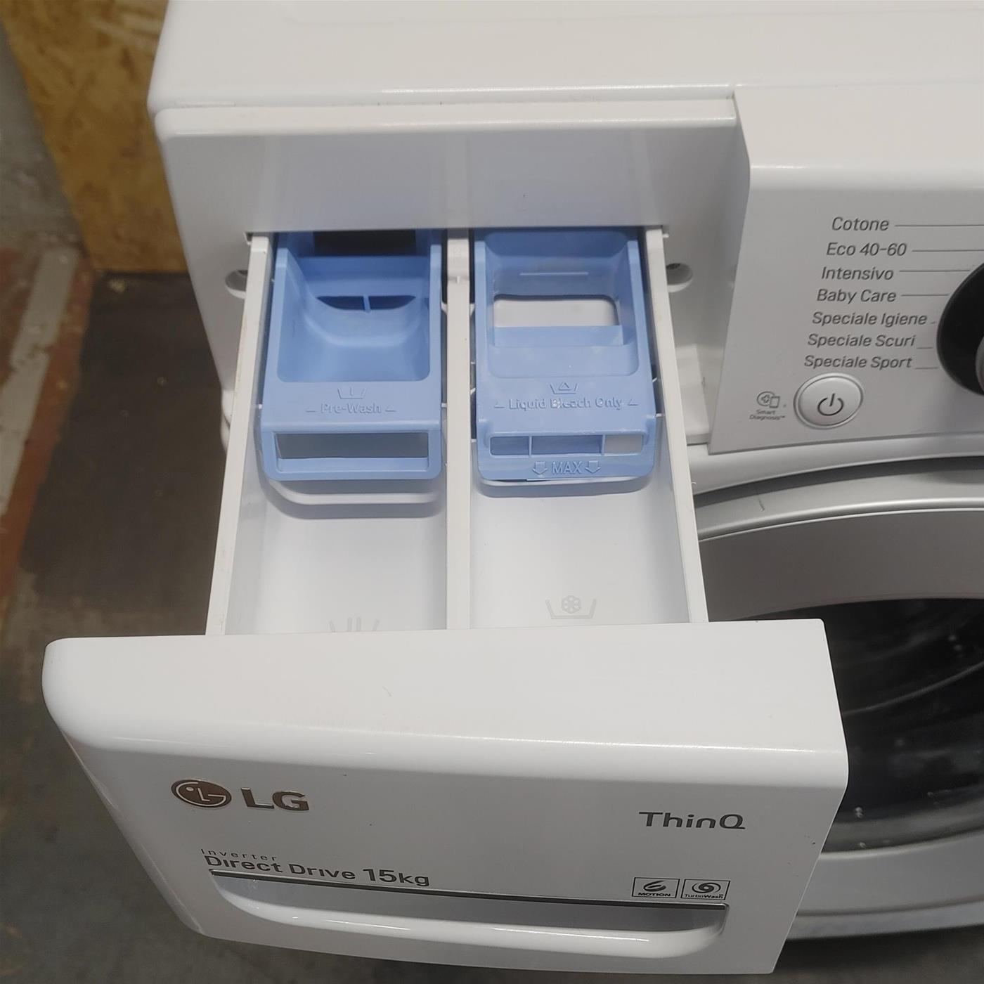 Lavatrice Intelligente LG F1P1CN4WC AIDD 15 Kg